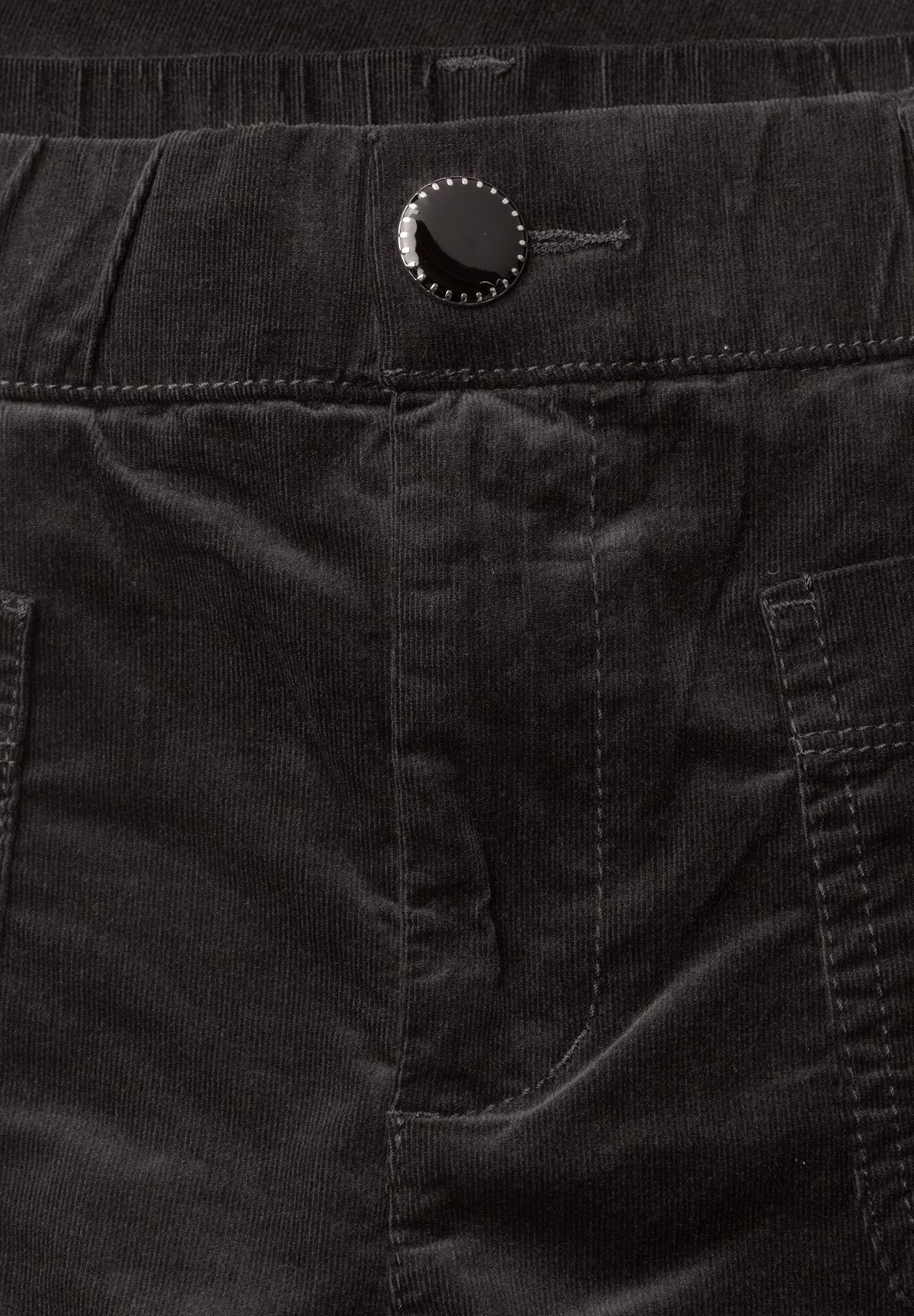 Mid Waist Wide Leg Hose im Casual Fit