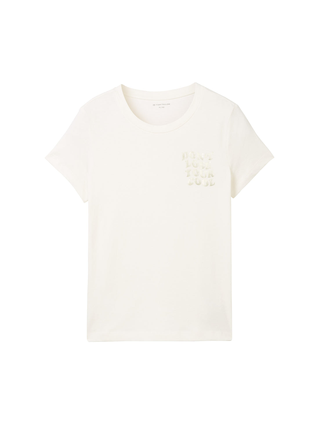 T-Shirt mit Textprint