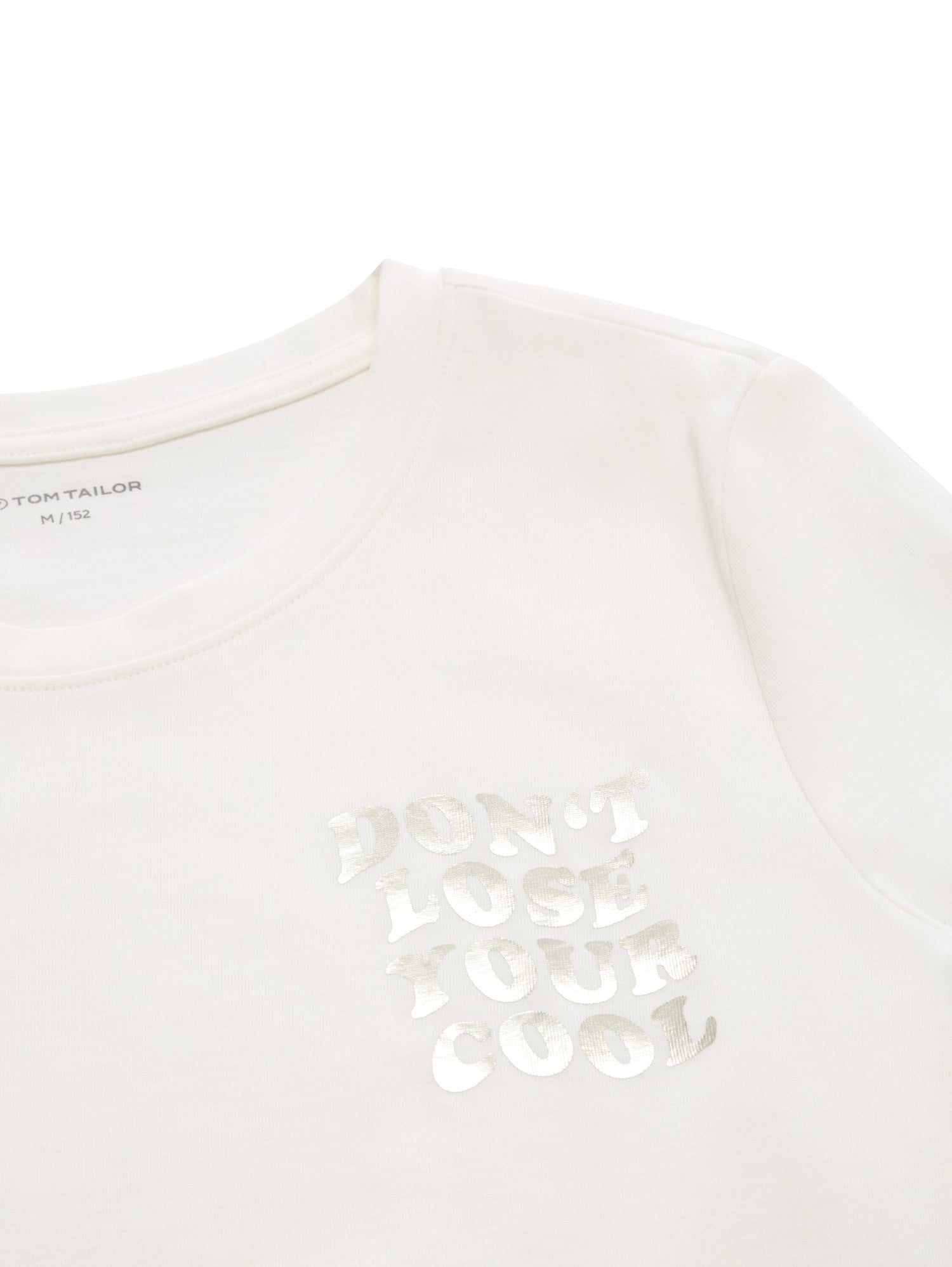 T-Shirt mit Textprint