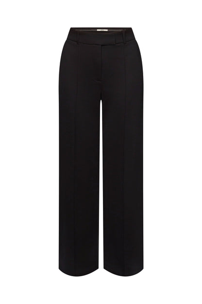 ESPRIT NEW Damen Hose Weites Bein Stretchkomfort Viskosemix