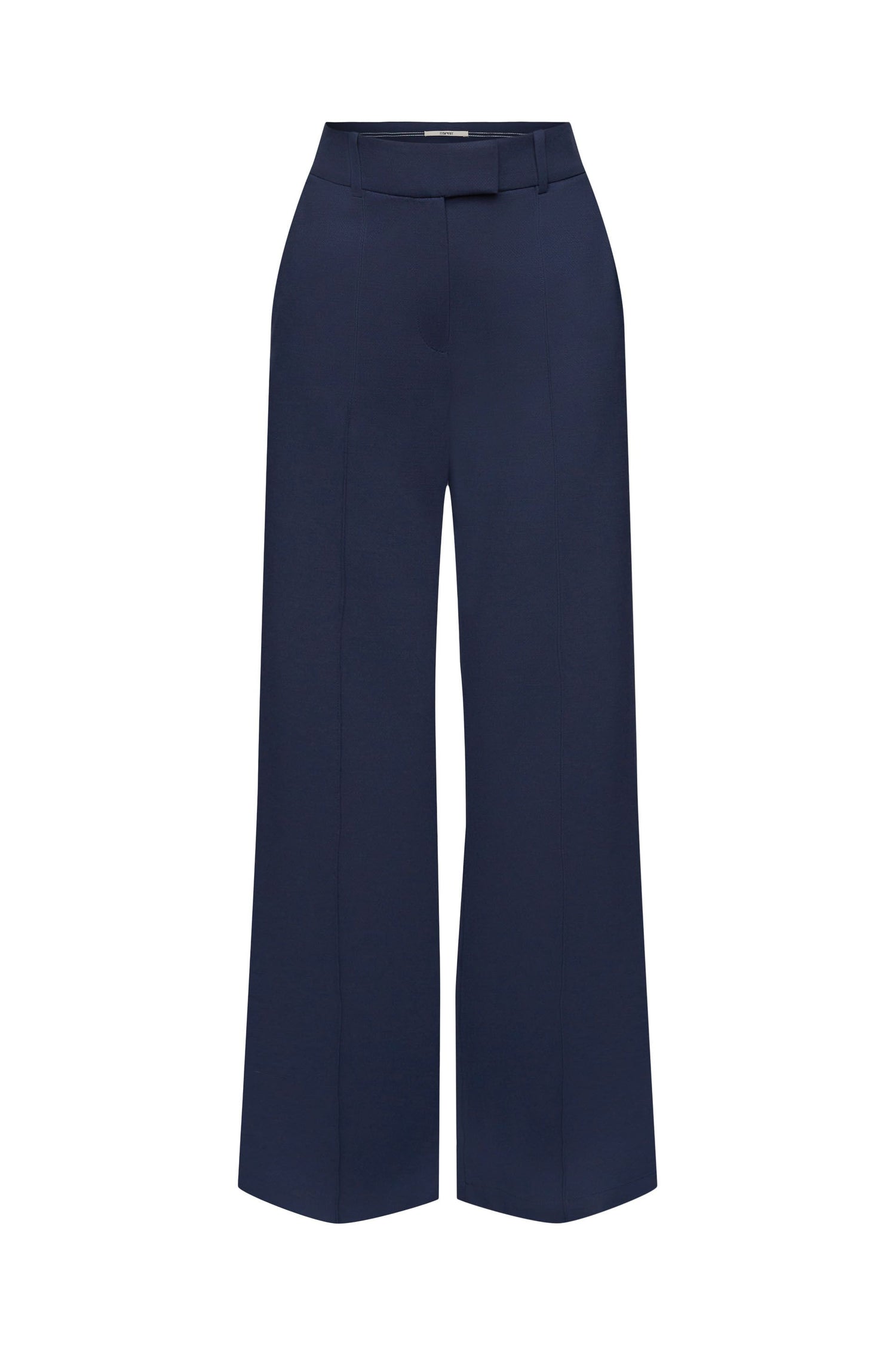 ESPRIT NEW Damen Hose Weites Bein Stretchkomfort Viskosemix