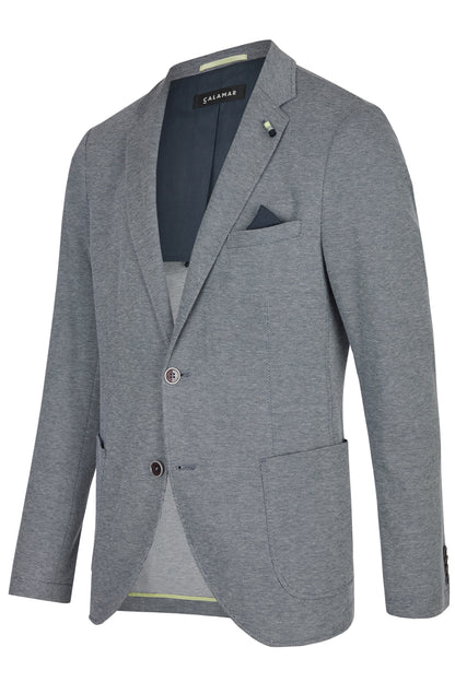 CALAMAR Leichtes Jersey Sakko Herren Bequem und Vielseitig