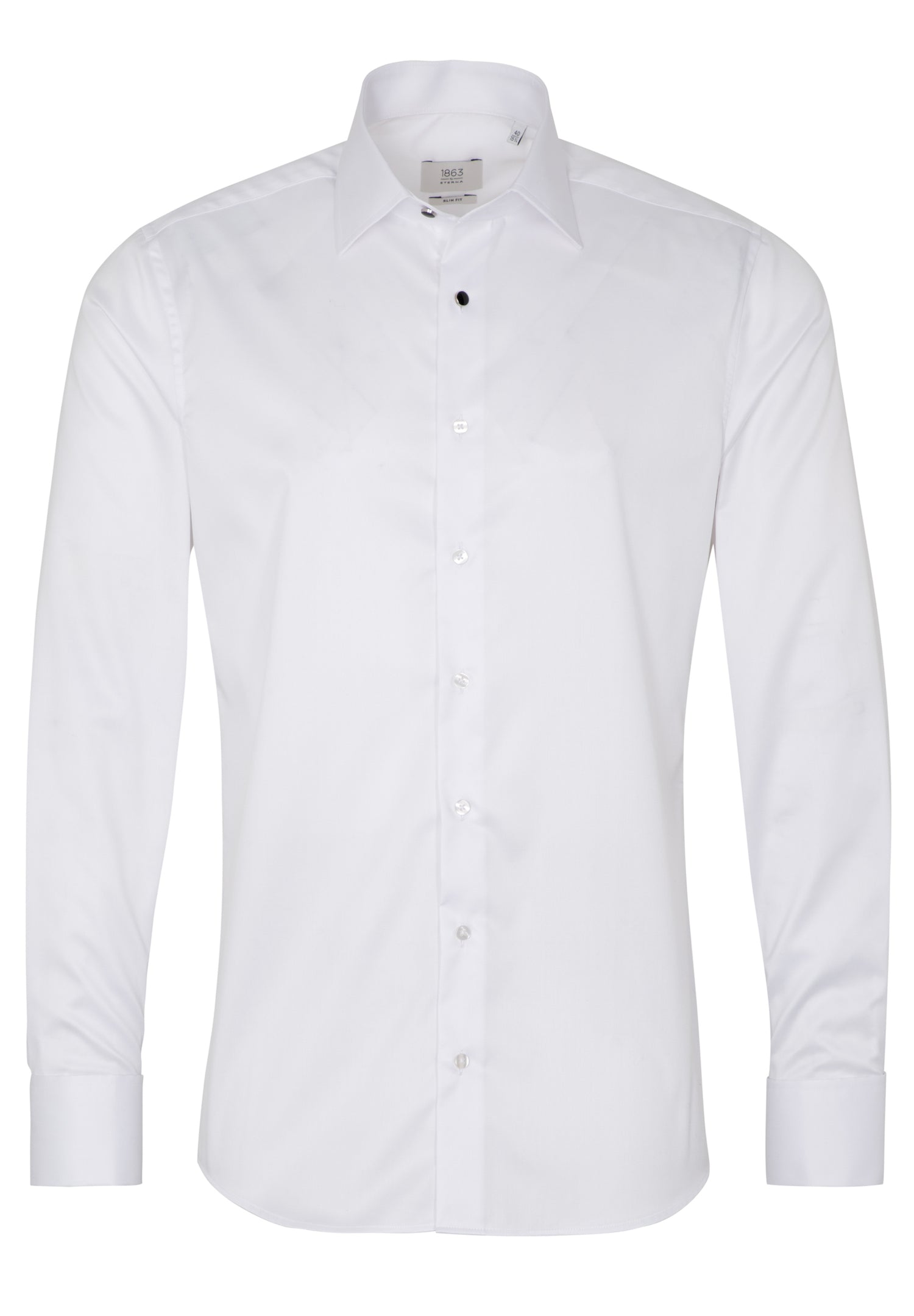 Luxury Twill-Hemd Herren Bügelfrei Kent-Kragen