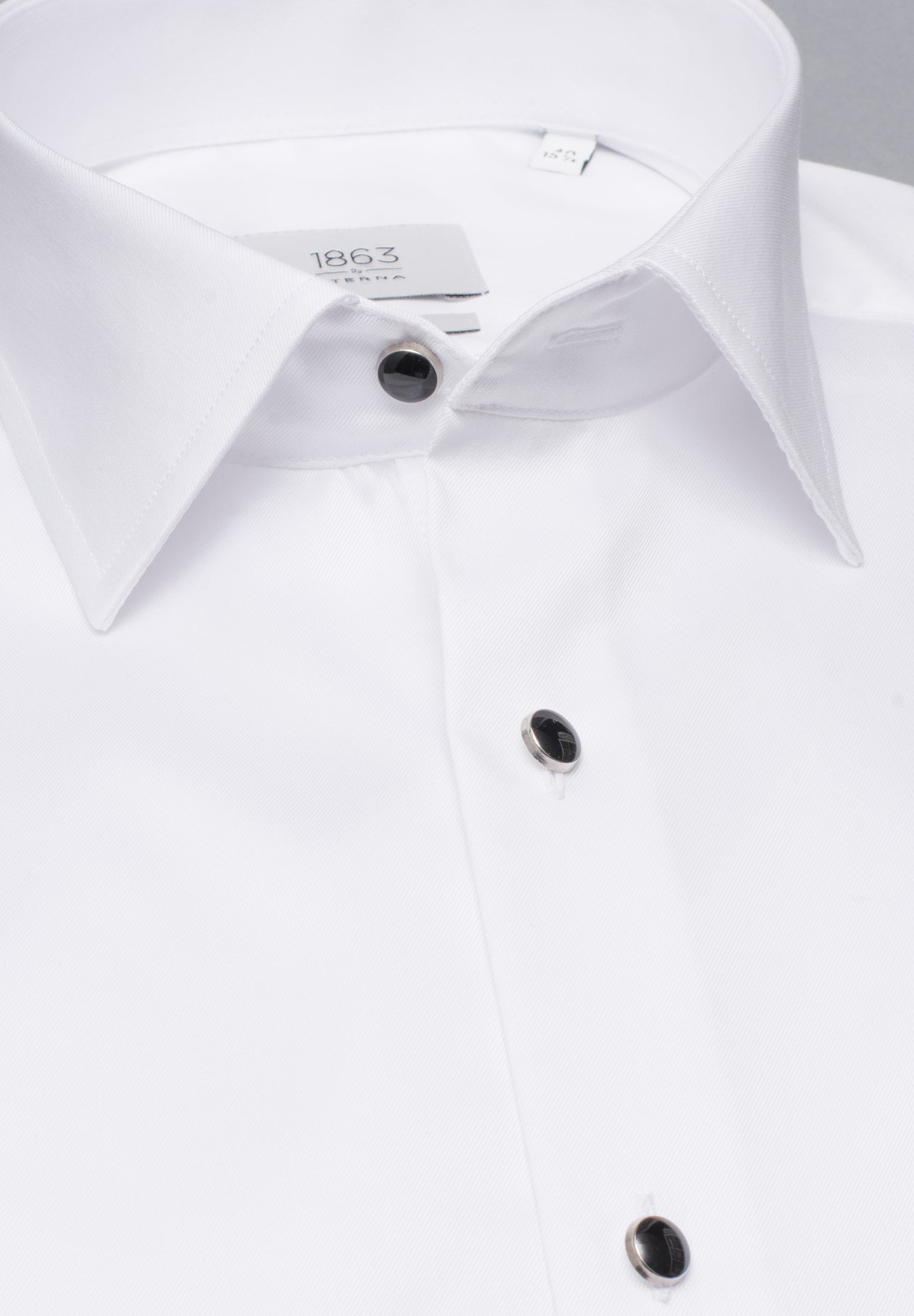 Luxury Twill-Hemd Herren Bügelfrei Kent-Kragen