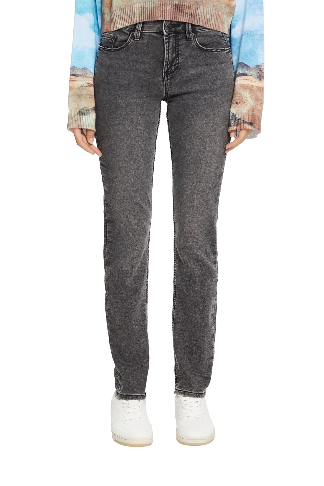 ESPRIT Denim Slim Fit Jeans für Damen mit Stretchanteil