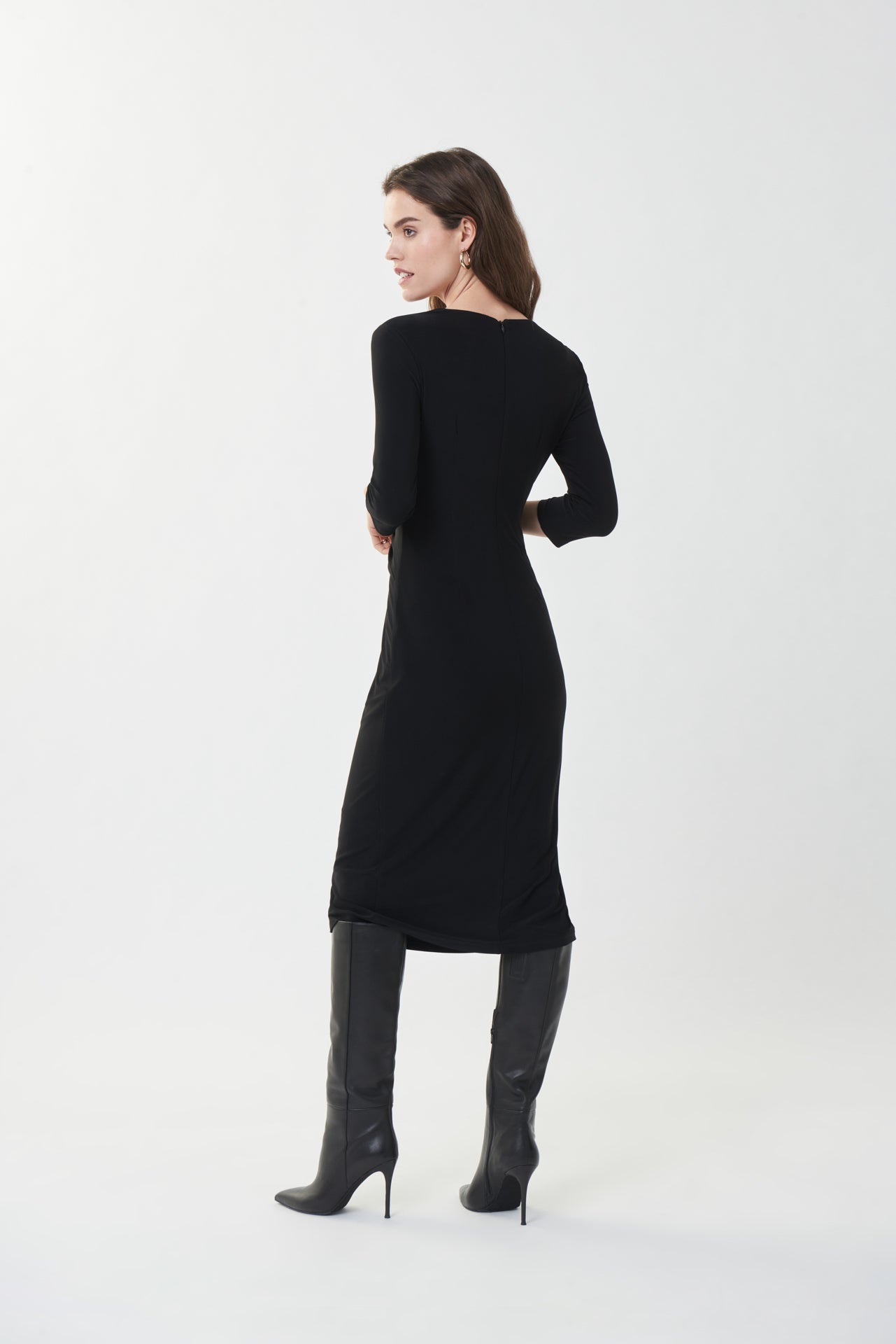 Kleid Midi-Länge Jersey-Qualität 3/4 Arm