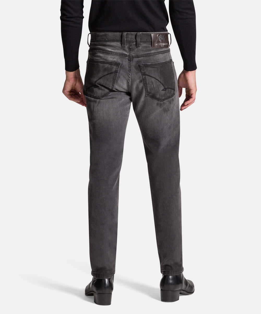 Baldessarini Tapered Fit Jeans für Erwachsene mit Vintage-Flair und Stretch-Komfort