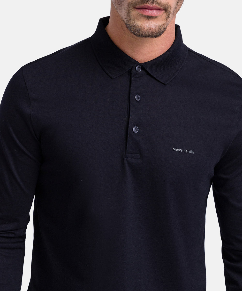 Pierre Cardin Knitwear 1/1 T-Shirt PoloKN Männer Klassiker Baumwolle