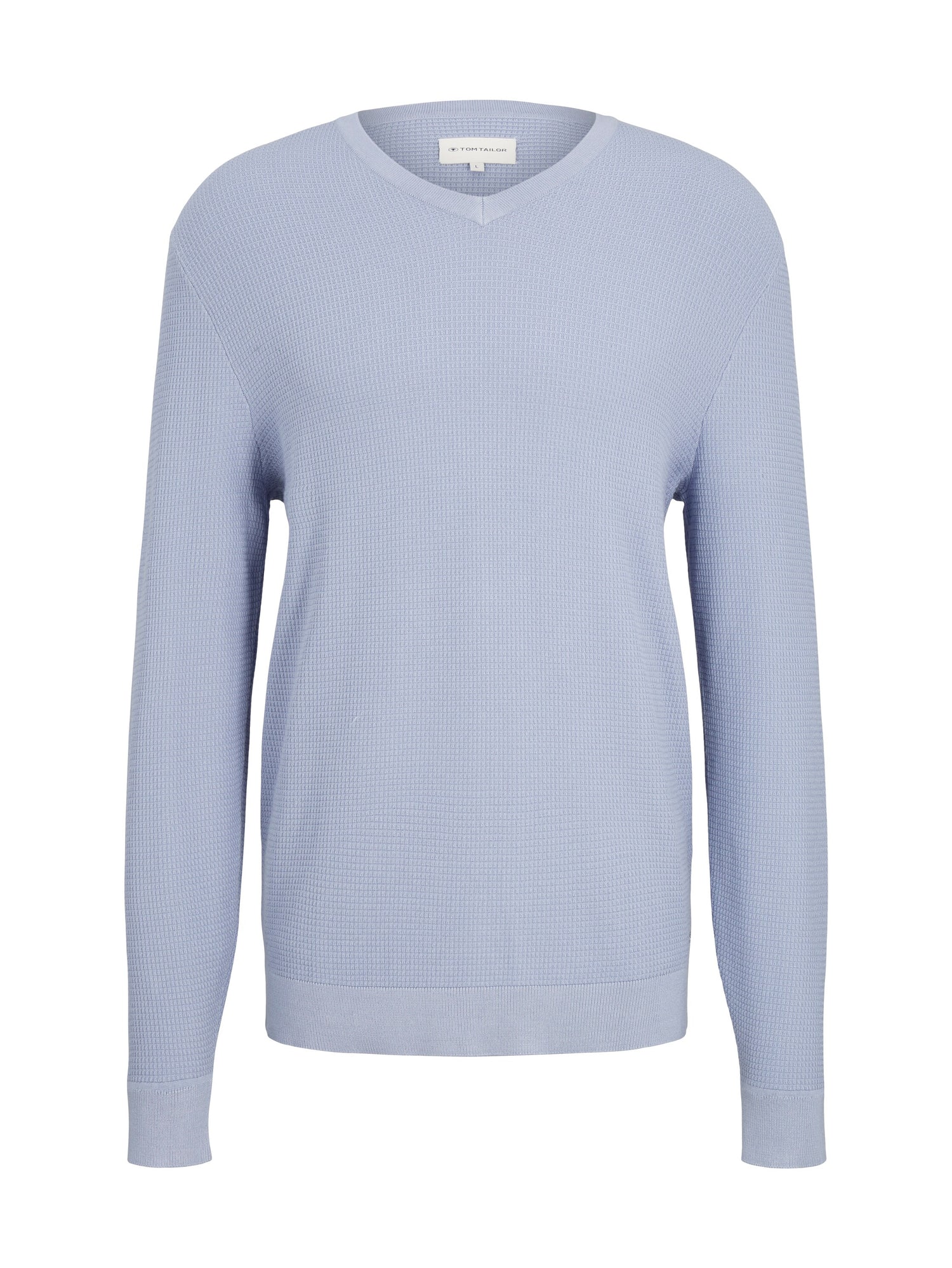 Tom Tailor Denim Strickpullover Regular Fit Herren mit V-Ausschnitt