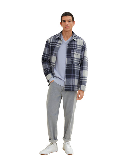 Tom Tailor Denim Strickpullover Regular Fit Herren mit V-Ausschnitt