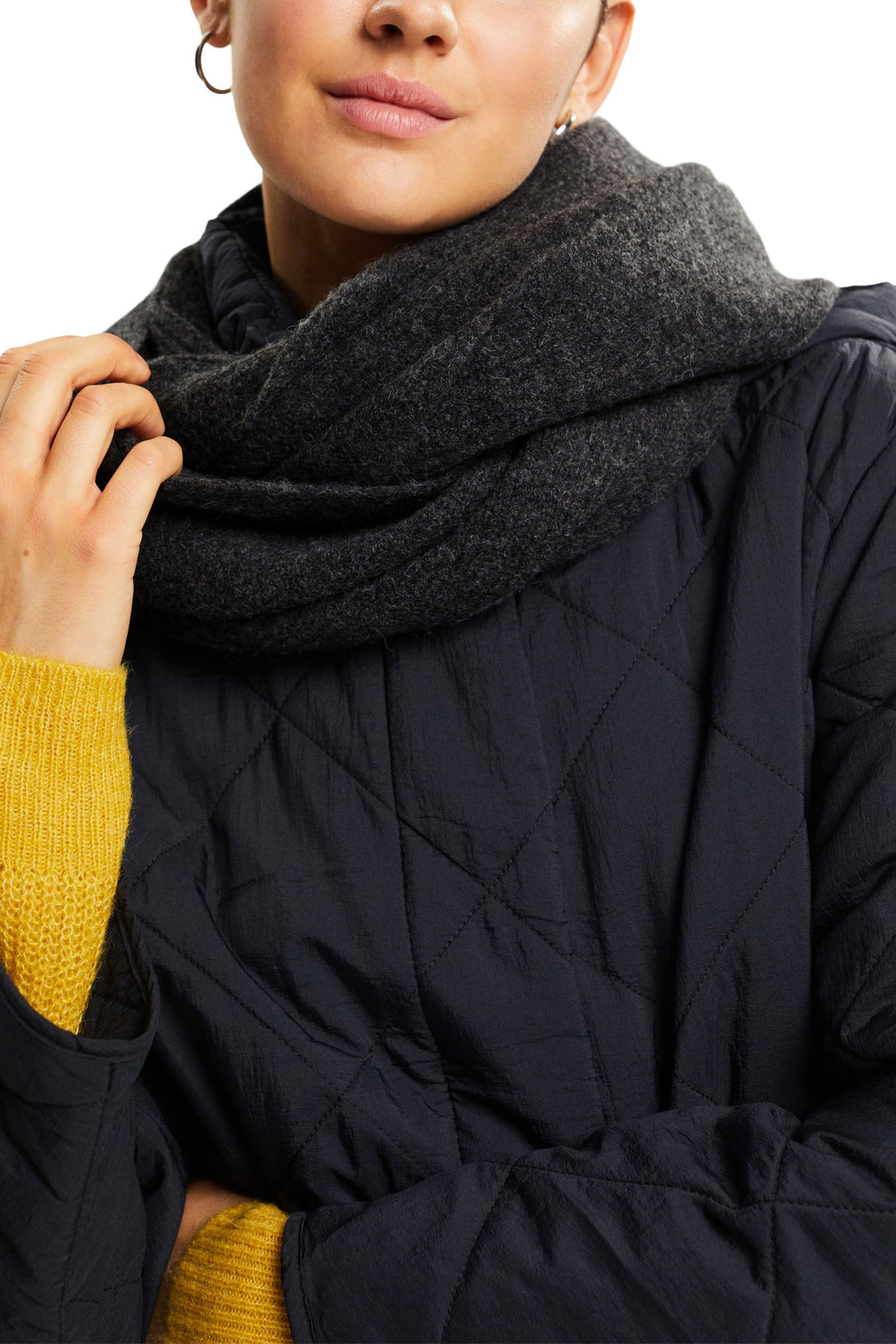 FashionCo. Gerippter Strickschal Unisex Weich und Warm