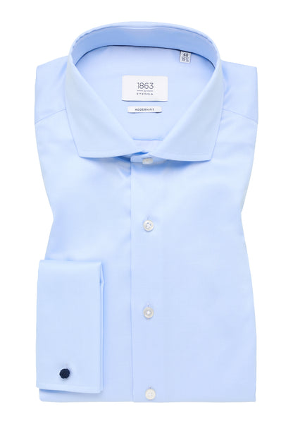 ETERNA Luxury Shirt Herren Twill bügelfrei