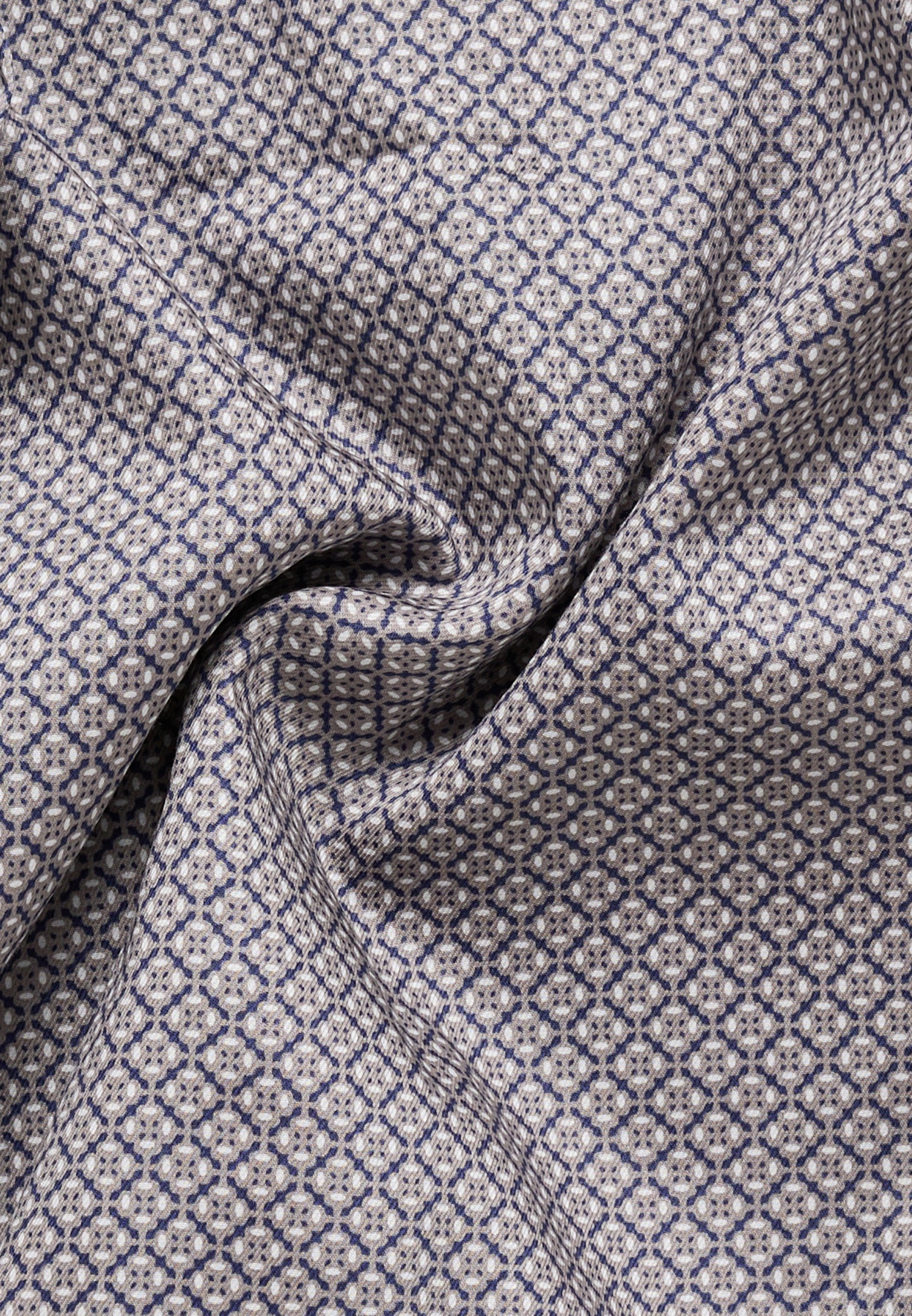 Eterna Slim Fit Langarmhemd Herren Bügelfrei Twill