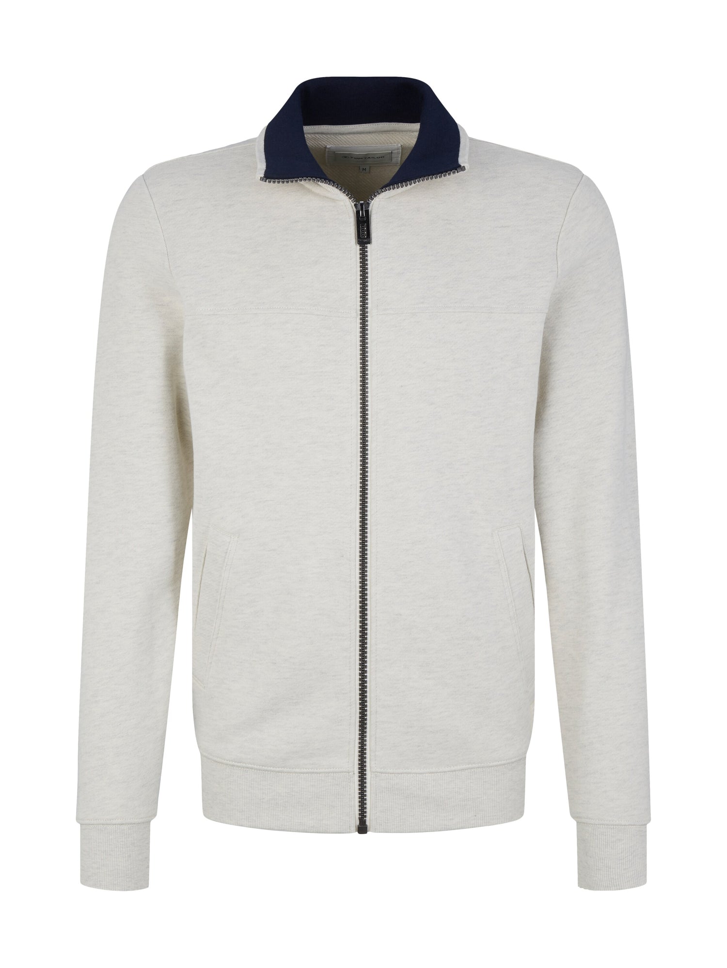 Sweatjacke mit Ziernaht