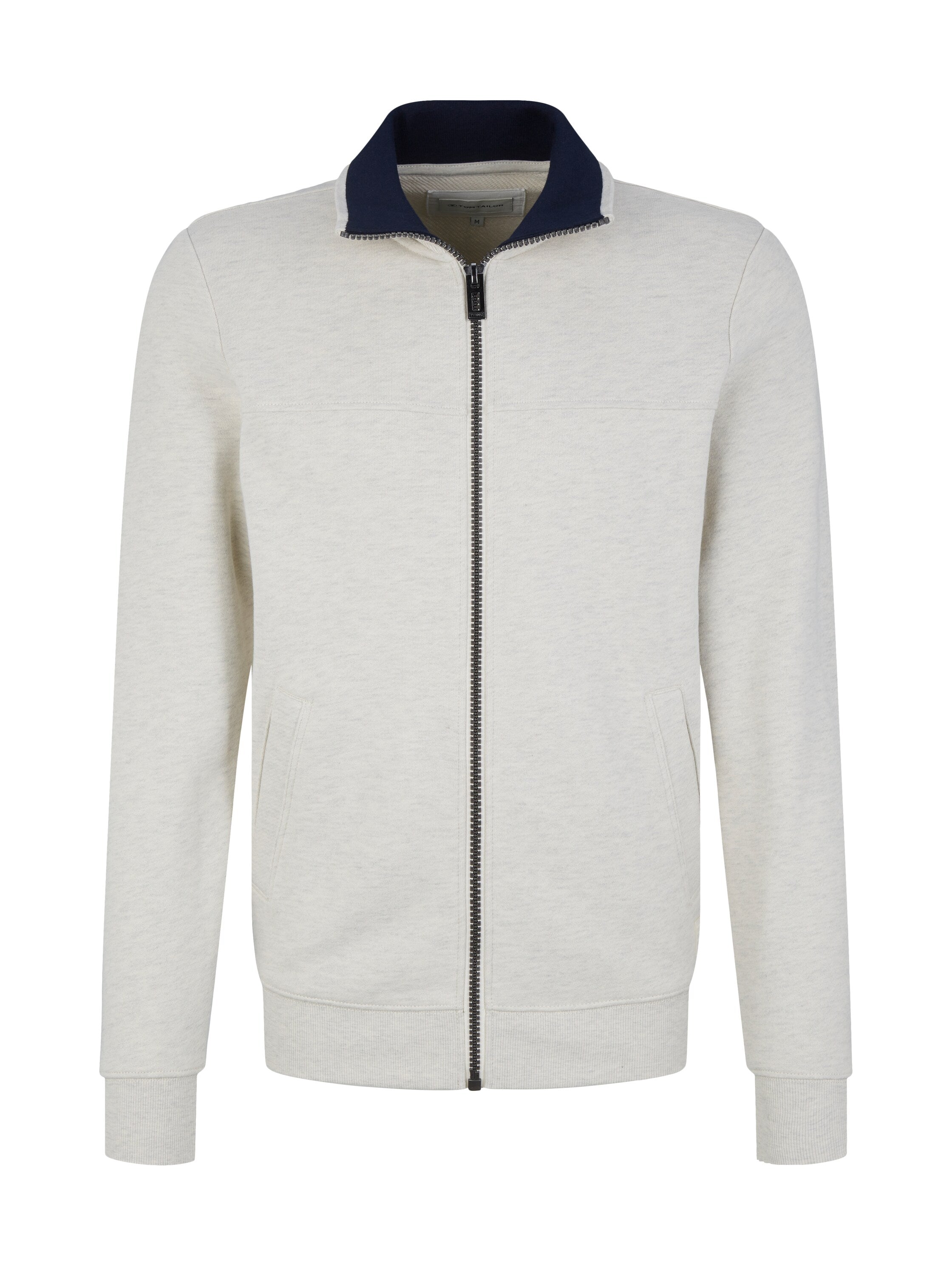Sweatjacke mit Ziernaht