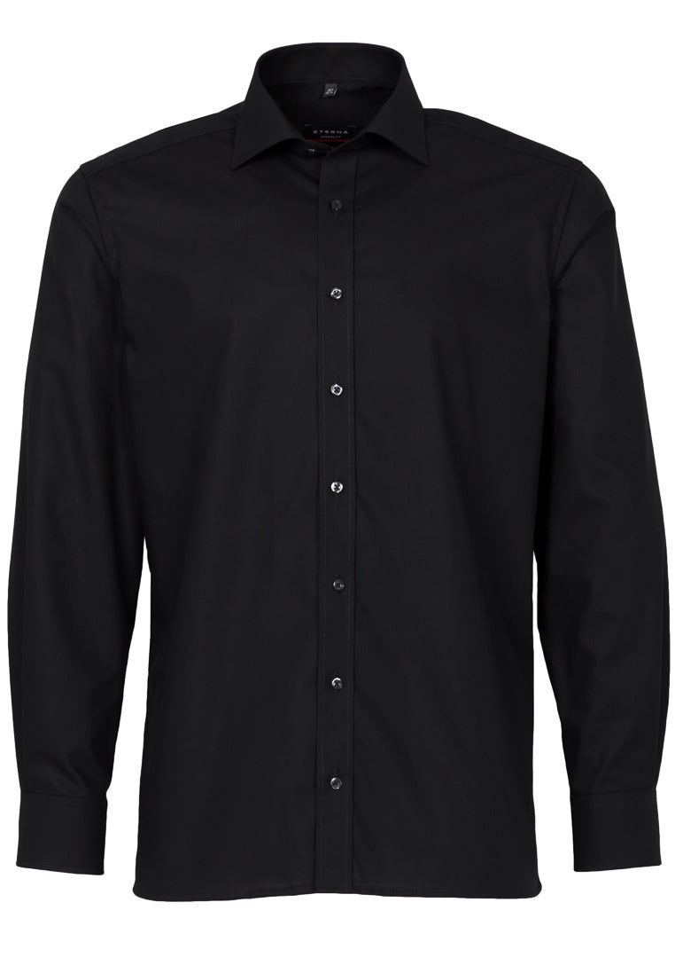 Modern Fit Langarmhemd Herren Weiß