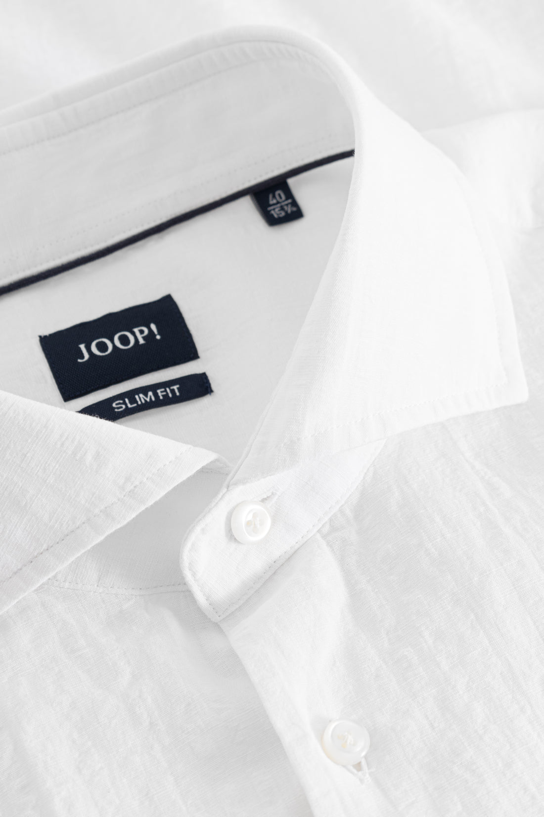 JOOP! Leinen-Baumwollhemd für Herren - Sommerleicht