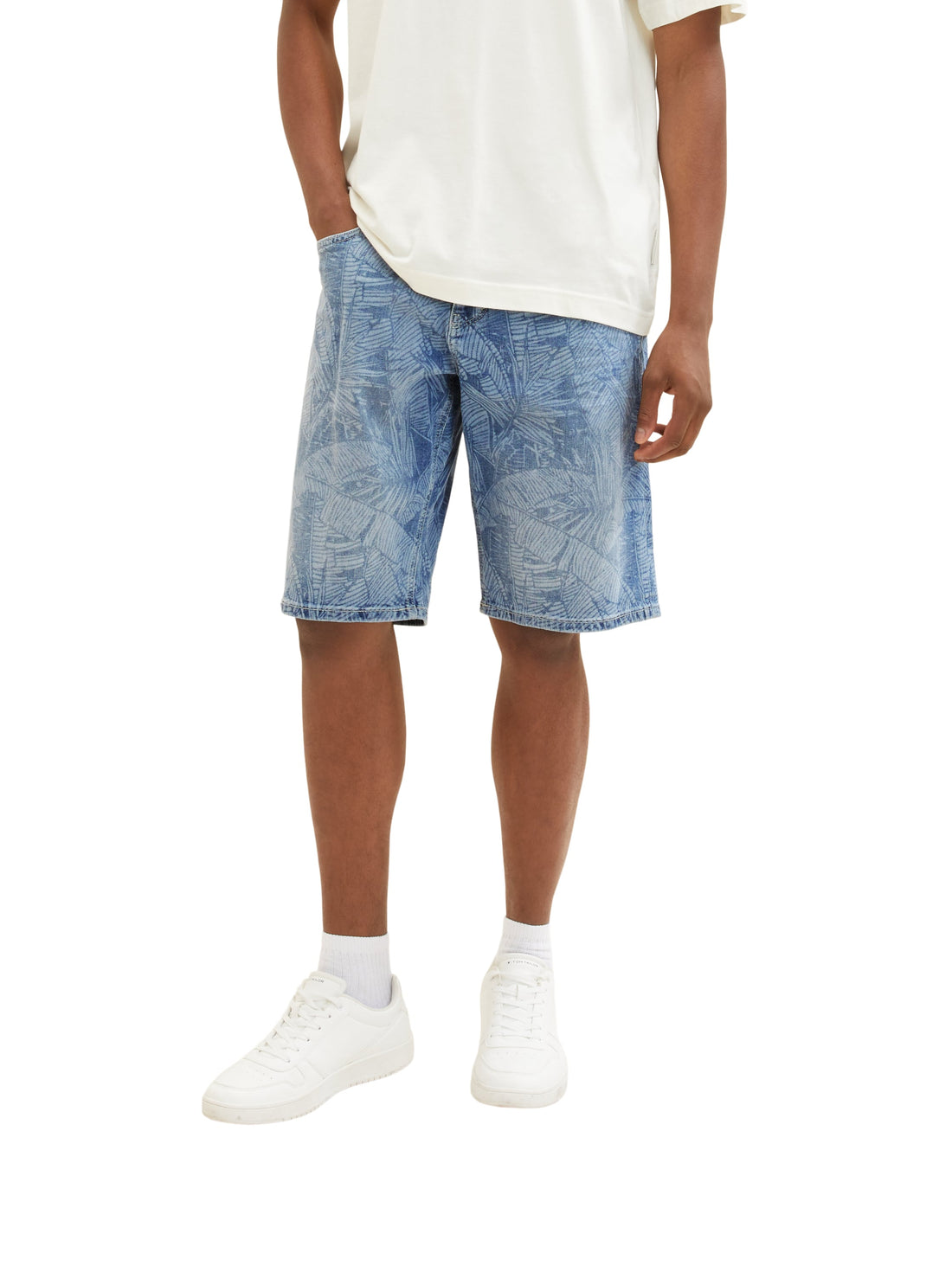 Tom Tailor Denim Jeans mit Knopfleiste für Herren im Five-Pocket-Style