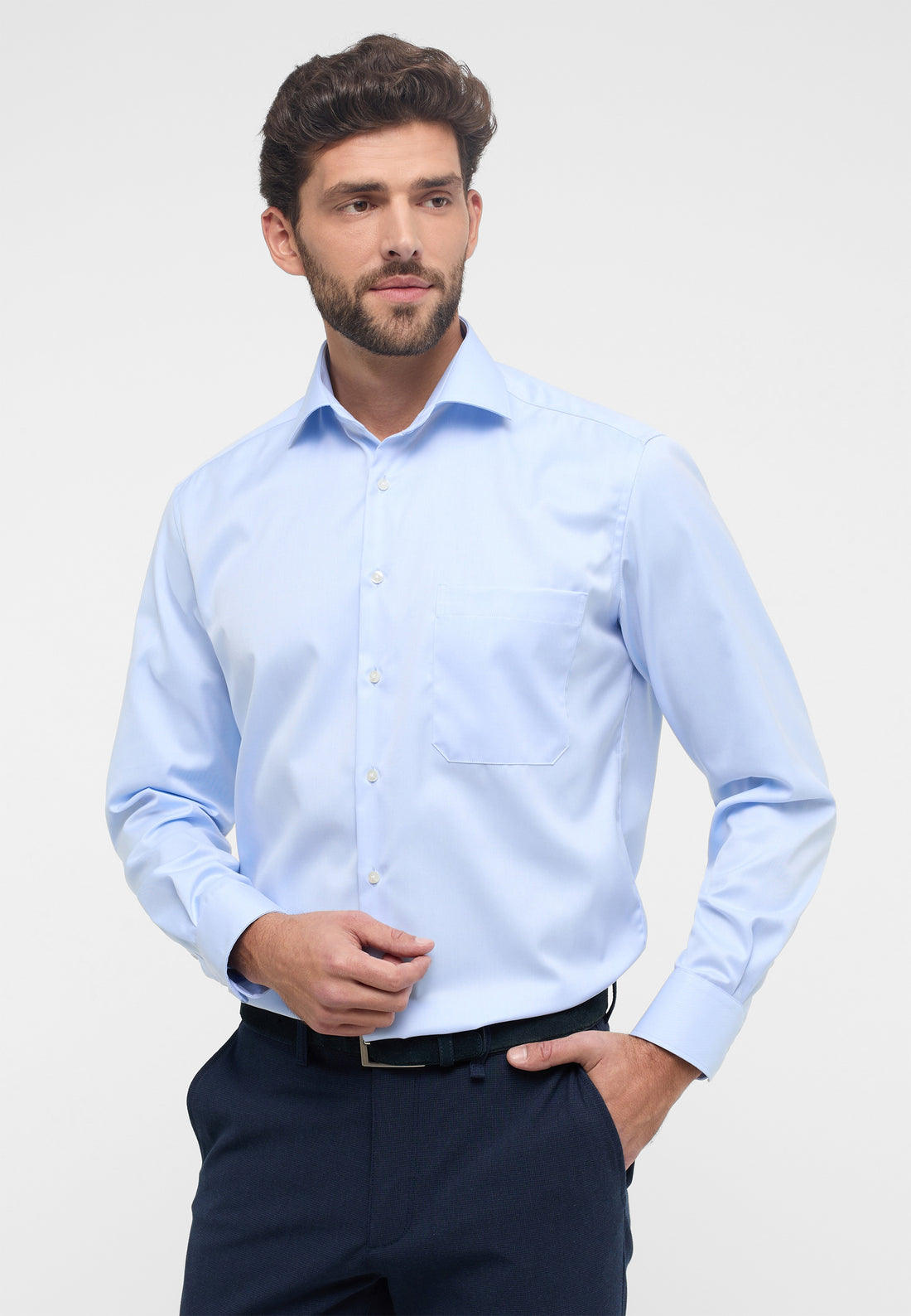 ETERNA COVER SHIRT Herren blickdicht