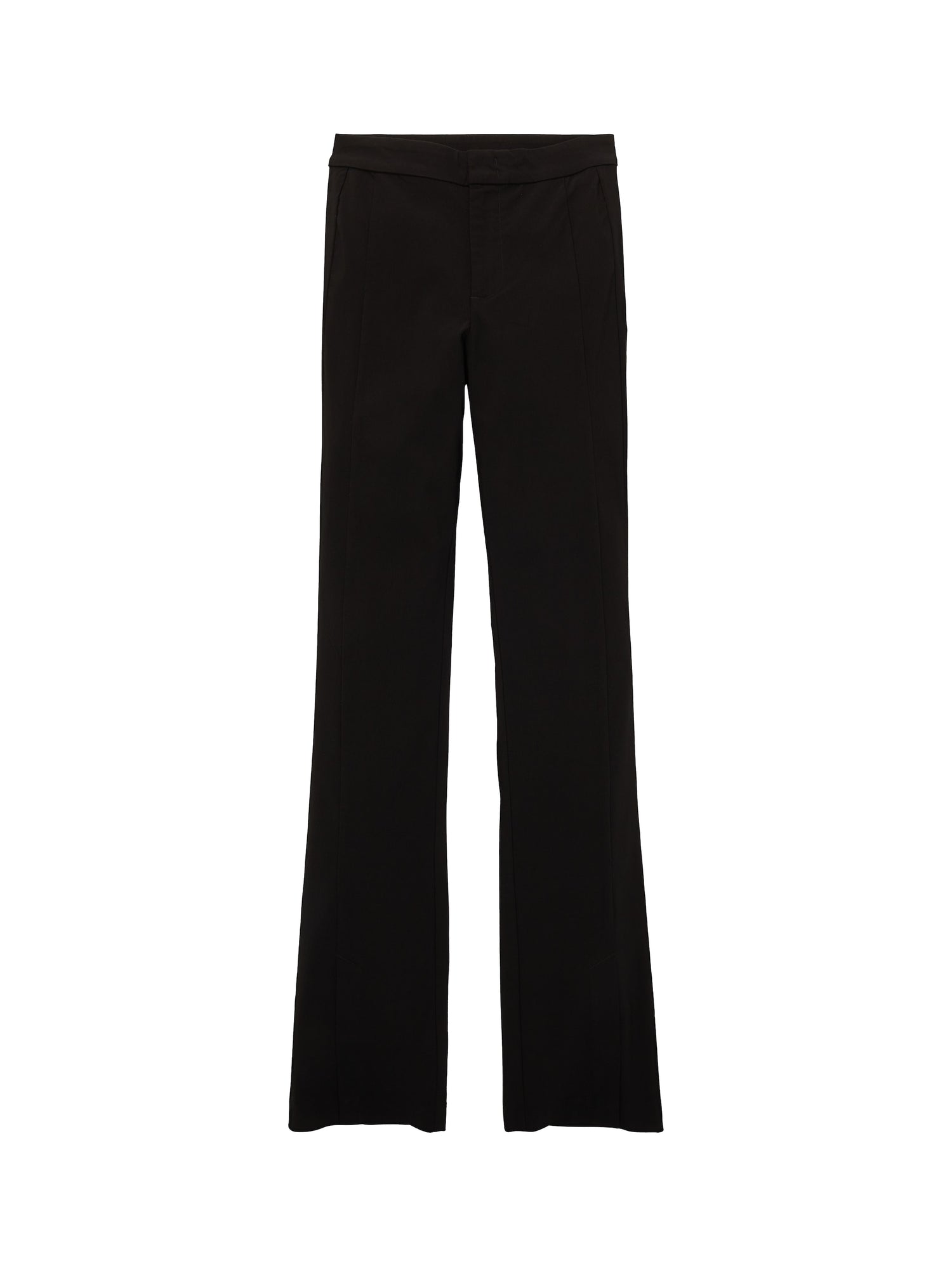 Tom Tailor Denim Damen Culotte mit Schlitz am Saum Regular Fit aus Viskose und Polyamid