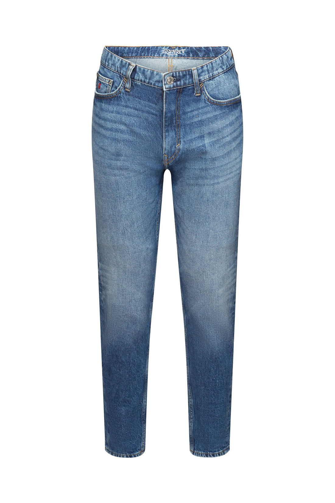 Esprit Herren Jeans Konisch Zulaufend 5-Pockets-Styling