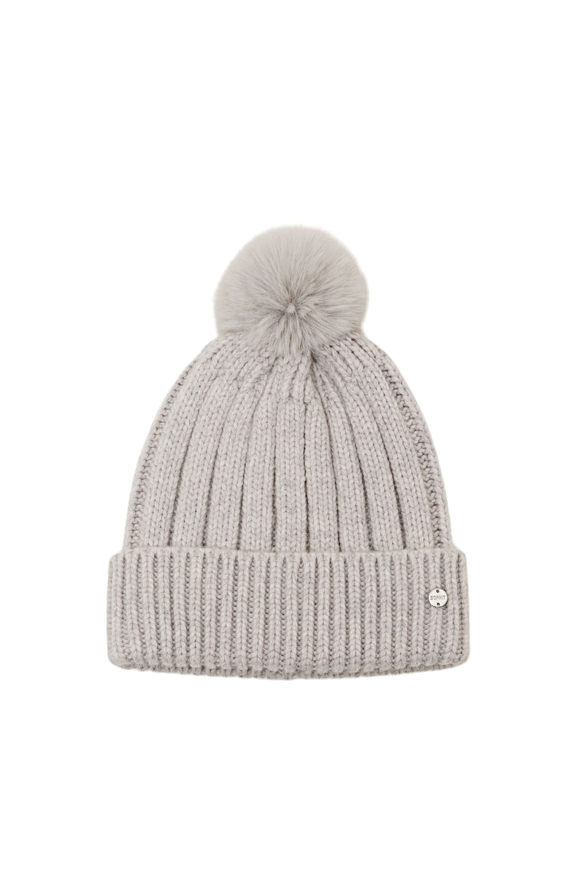 Esprit Strickmütze für Erwachsene Weiblich mit Wolle