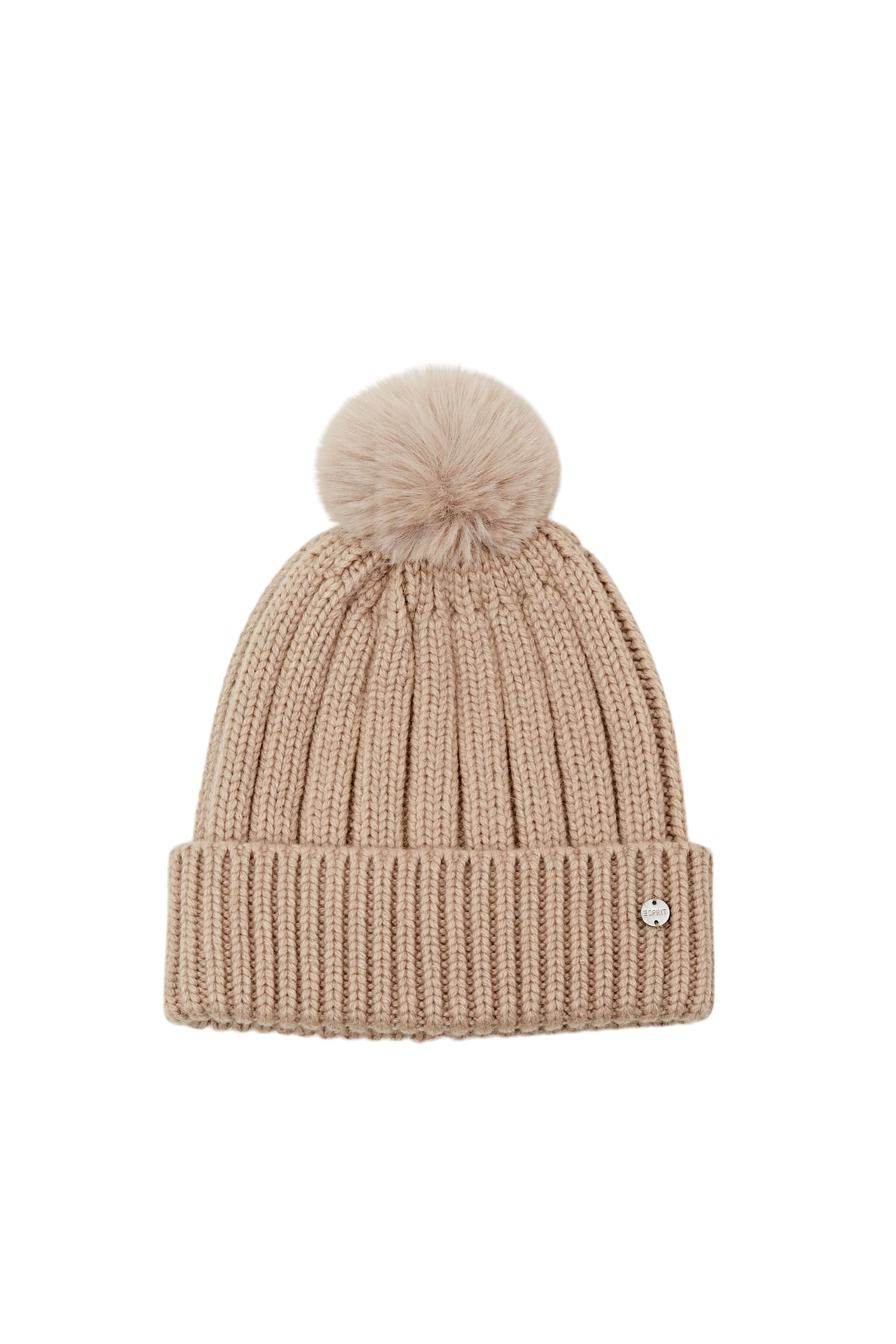 Esprit Strickmütze für Erwachsene Weiblich mit Wolle