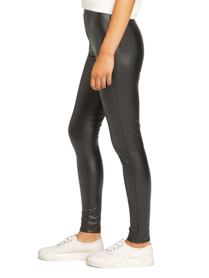 Tom Tailor Denim Leggings Damen Enge Kunstlederhose Hohe Leibhöhe