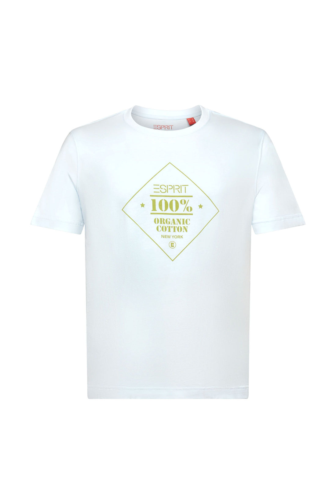 Esprit Herren T-Shirt Organic Cotton Logo-Print Regular Fit