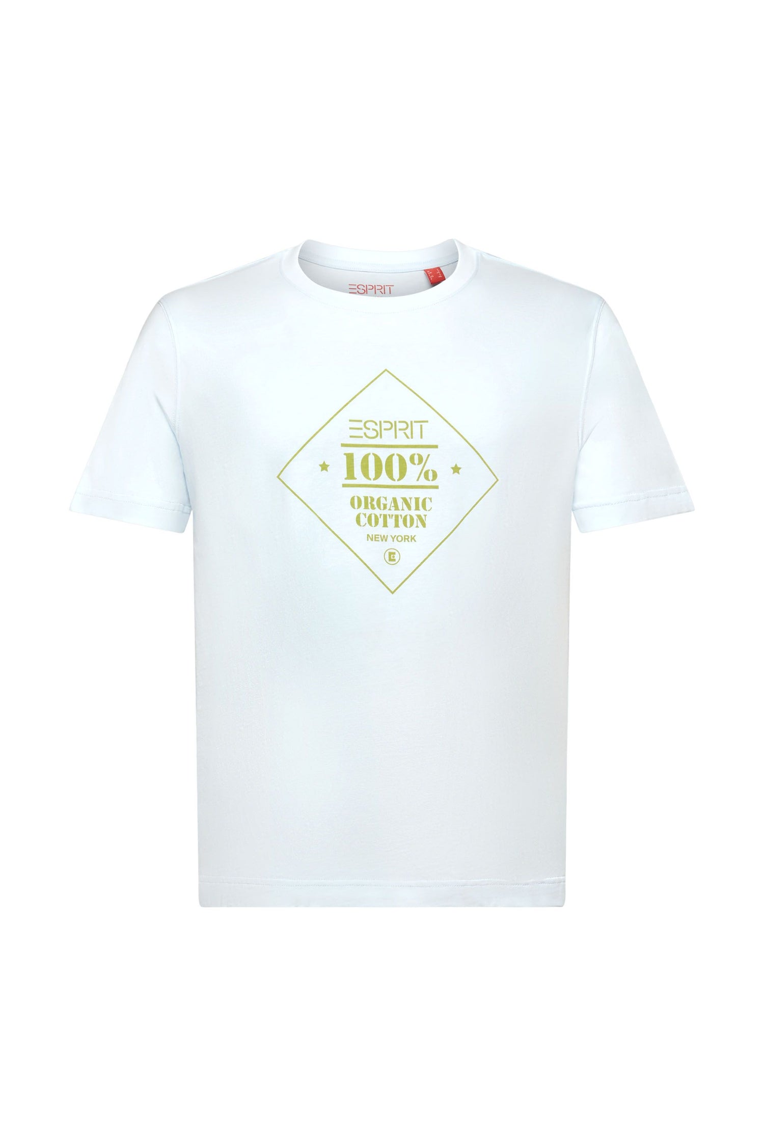 Esprit Herren T-Shirt Organic Cotton Logo-Print Regular Fit