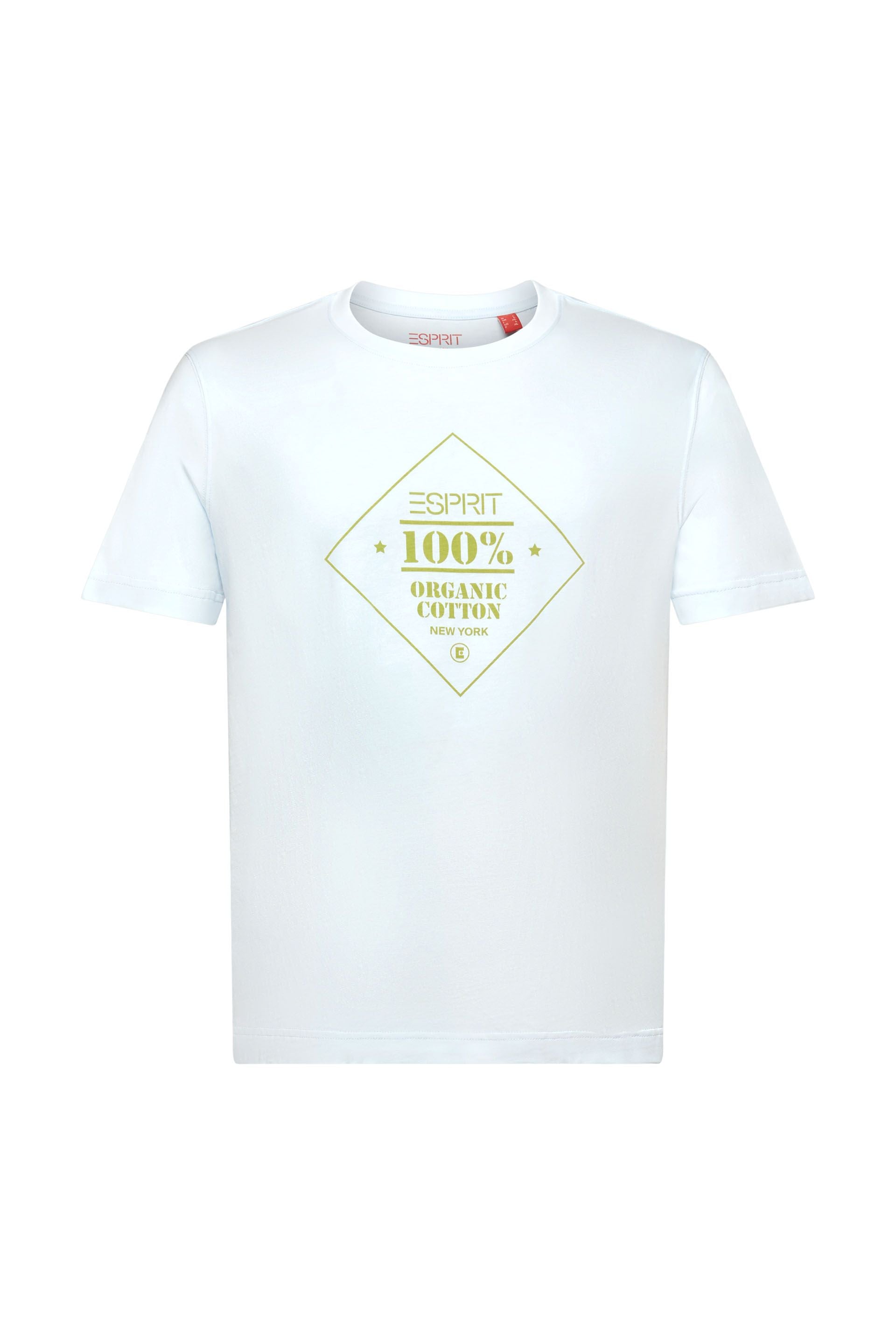 Esprit Herren T-Shirt Organic Cotton Logo-Print Regular Fit