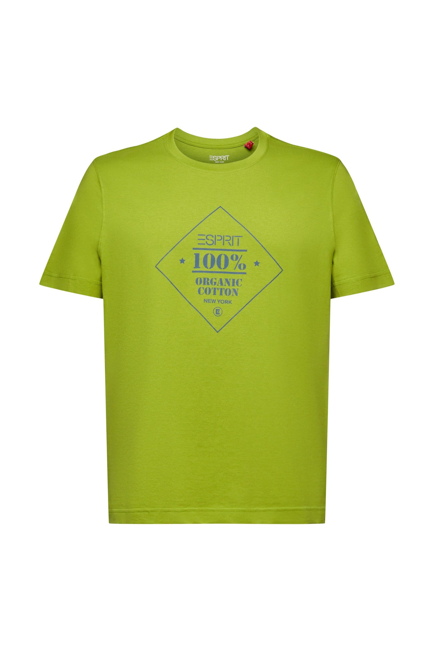 Esprit Herren T-Shirt Organic Cotton Logo-Print Regular Fit