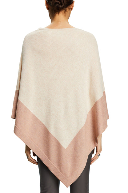 Esprit Strickpullover Damen Zweifarbiger Zipfelsaum