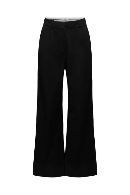 Chinohose mit weitem Bein