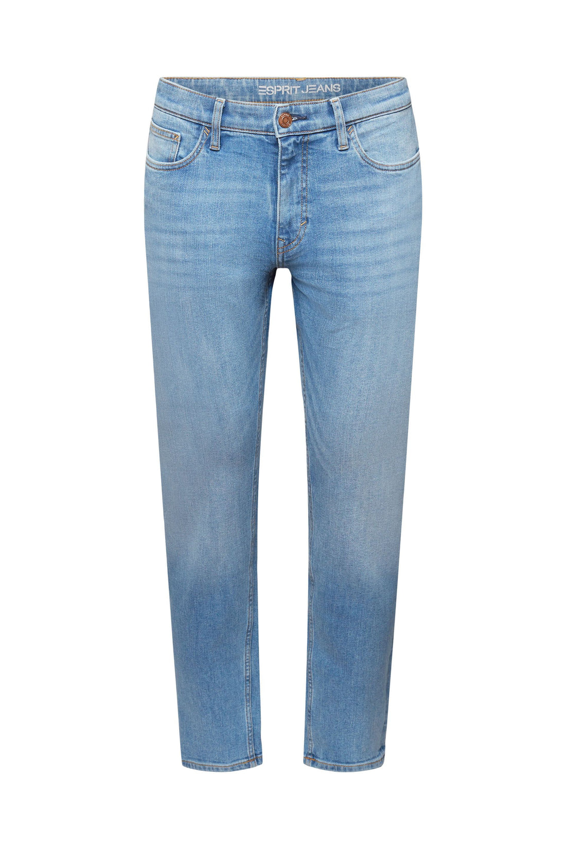 ESPRIT Herren Slim Fit Denim mit recycelter Baumwolle