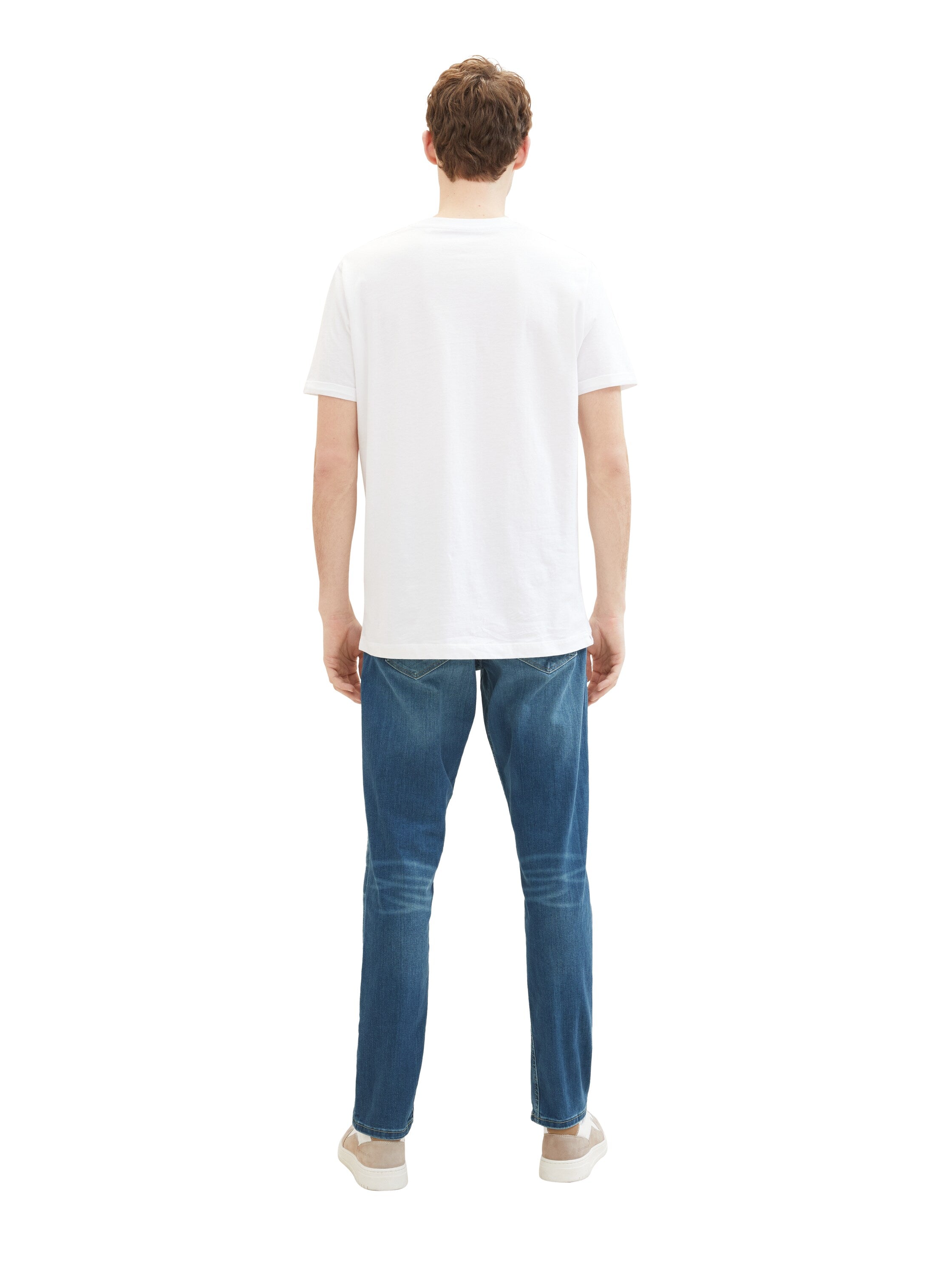 Tom Tailor Denim Jeans Regular Tapered Fit Herren mit recycelter Baumwolle
