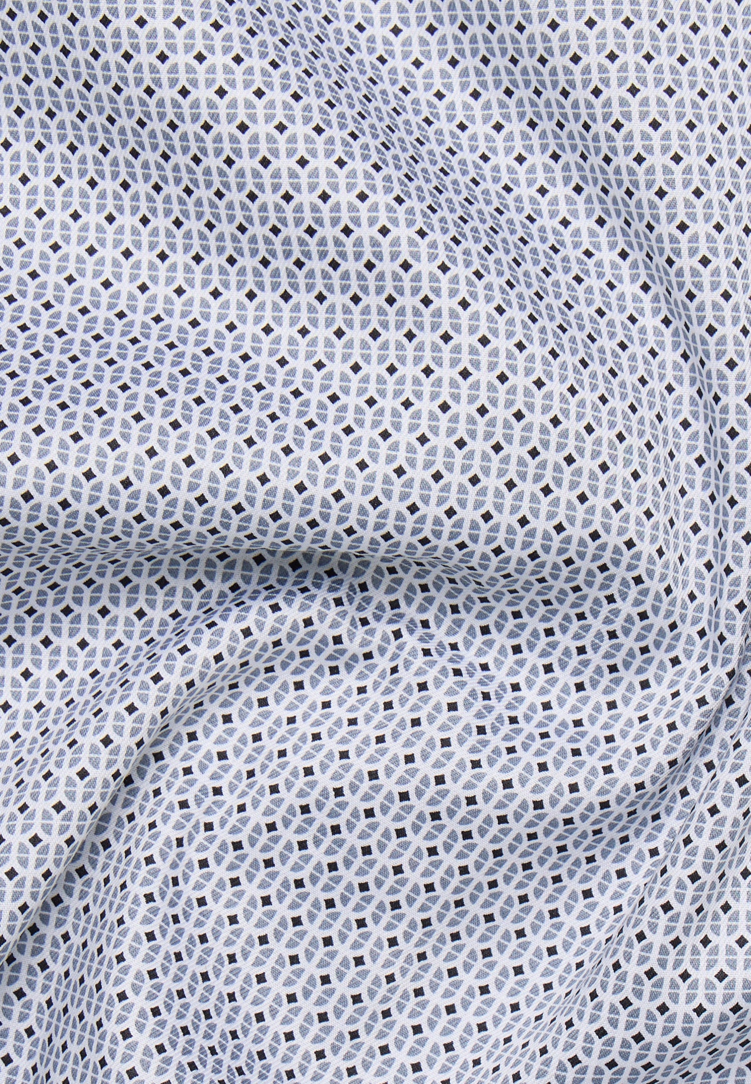 Twill Print-Hemd für Herren Bügelfrei