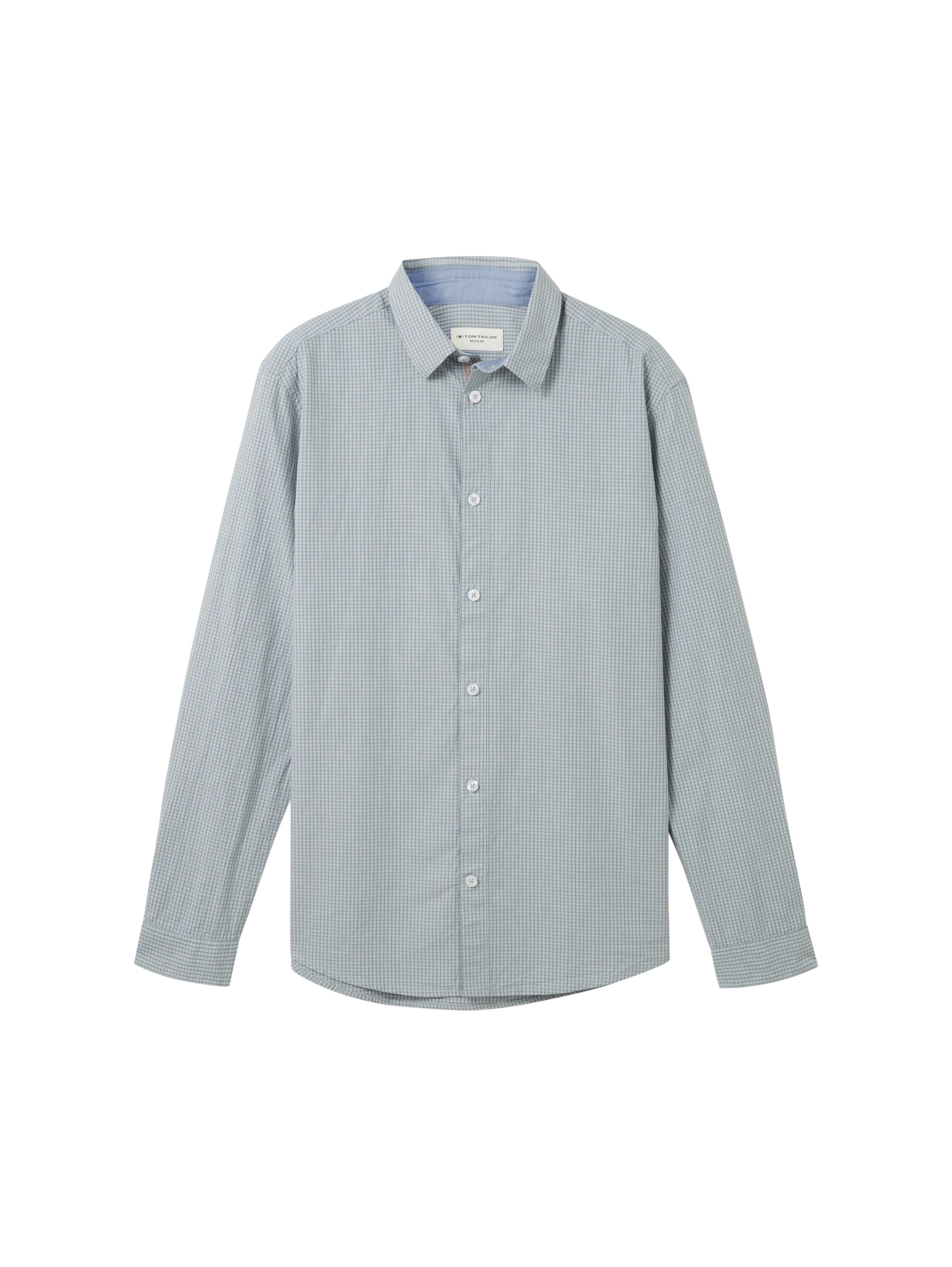 Tom Tailor Denim Hemd Regular Fit Herren Karomuster Baumwolle