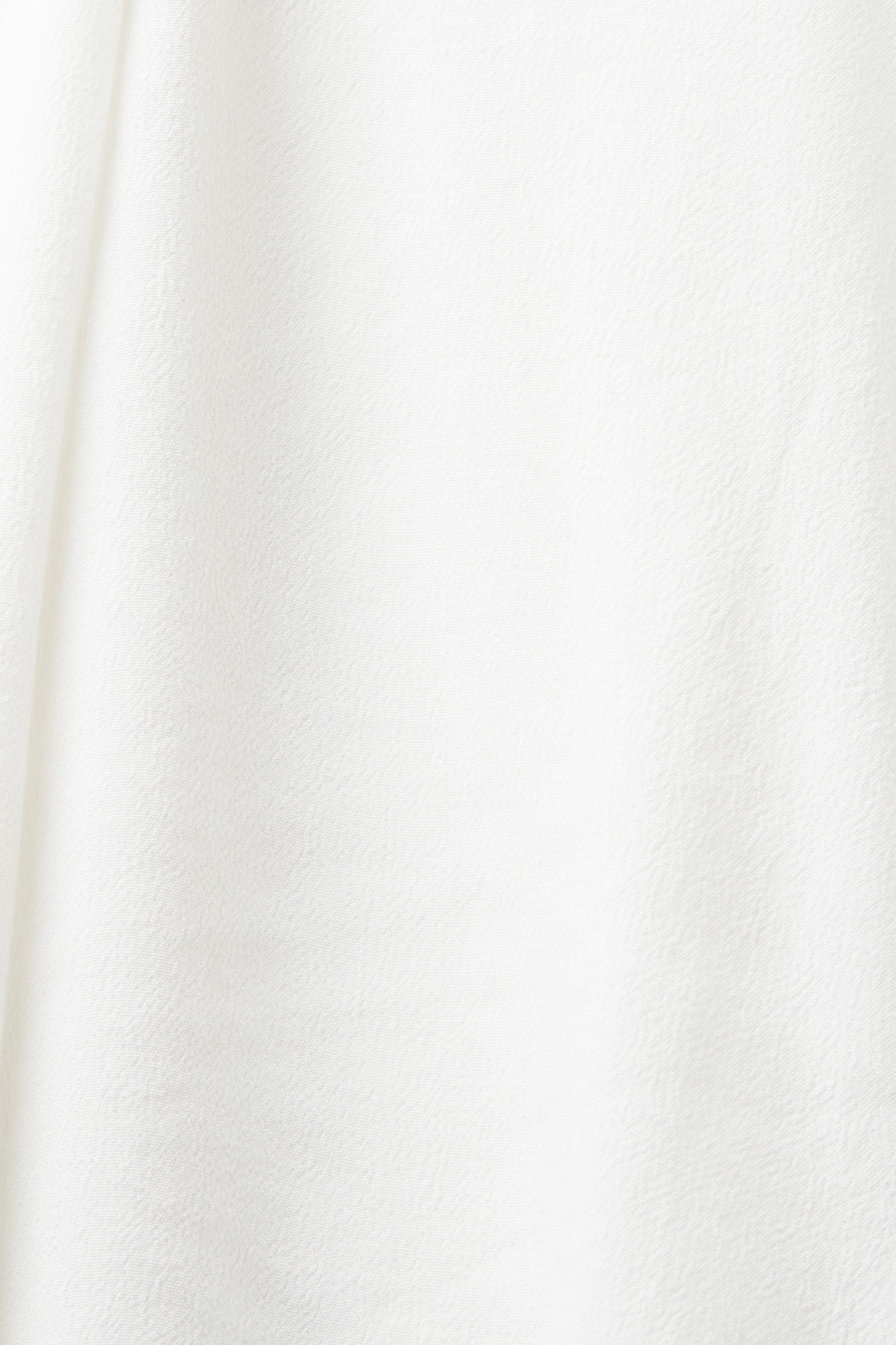 ESPRIT NEW Damen Bluse V-Ausschnitt Lockere Passform