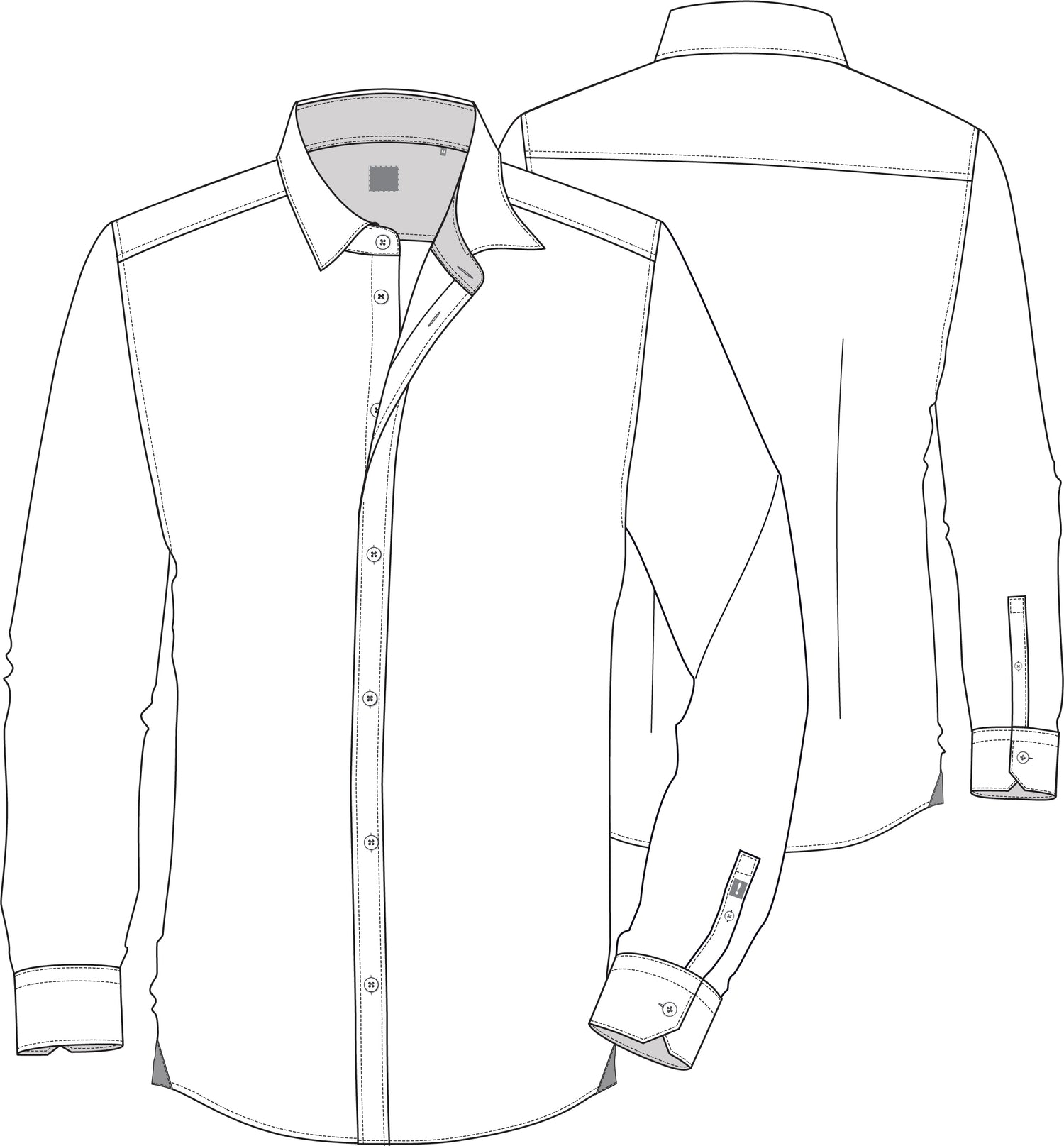 Strelson Herrenjacke für erwachsene Männer mit modernem Look