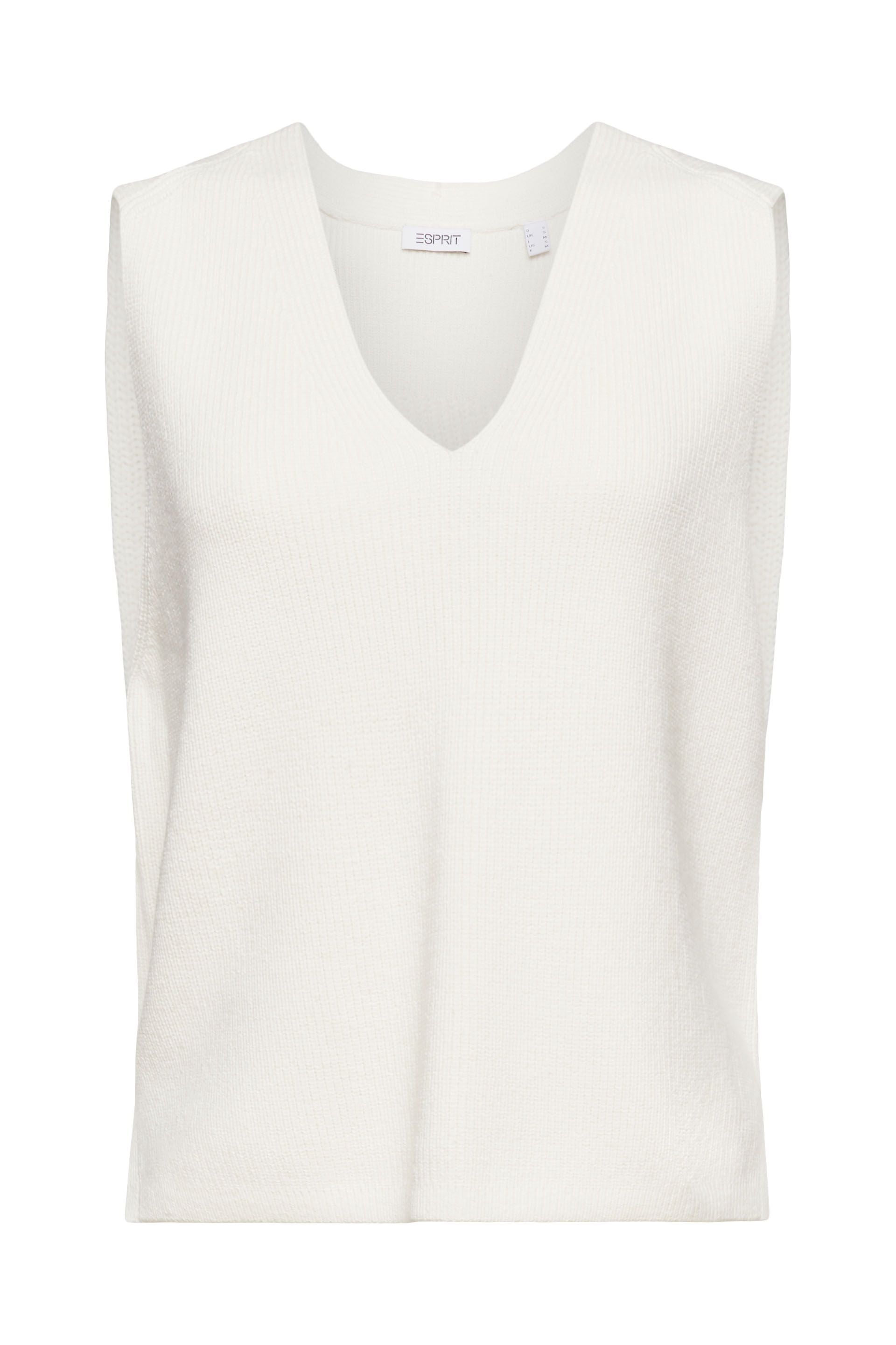 Esprit Baumwollmix Top Ärmellos für Damen