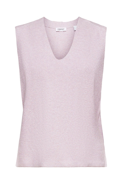 Esprit Baumwollmix Top Ärmellos für Damen