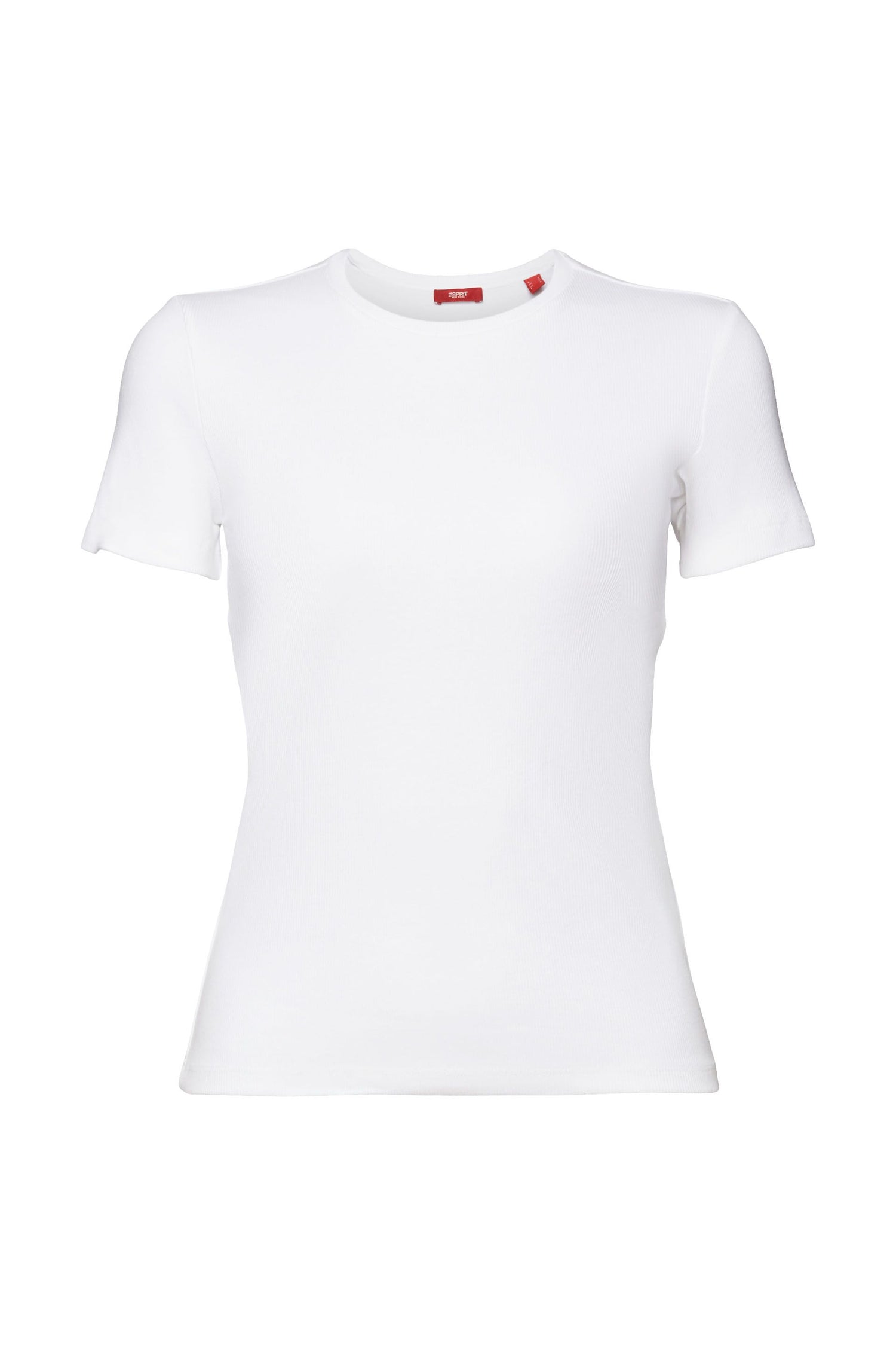 ESPRIT Baumwolljersey Stretch Top Damen Tailliert