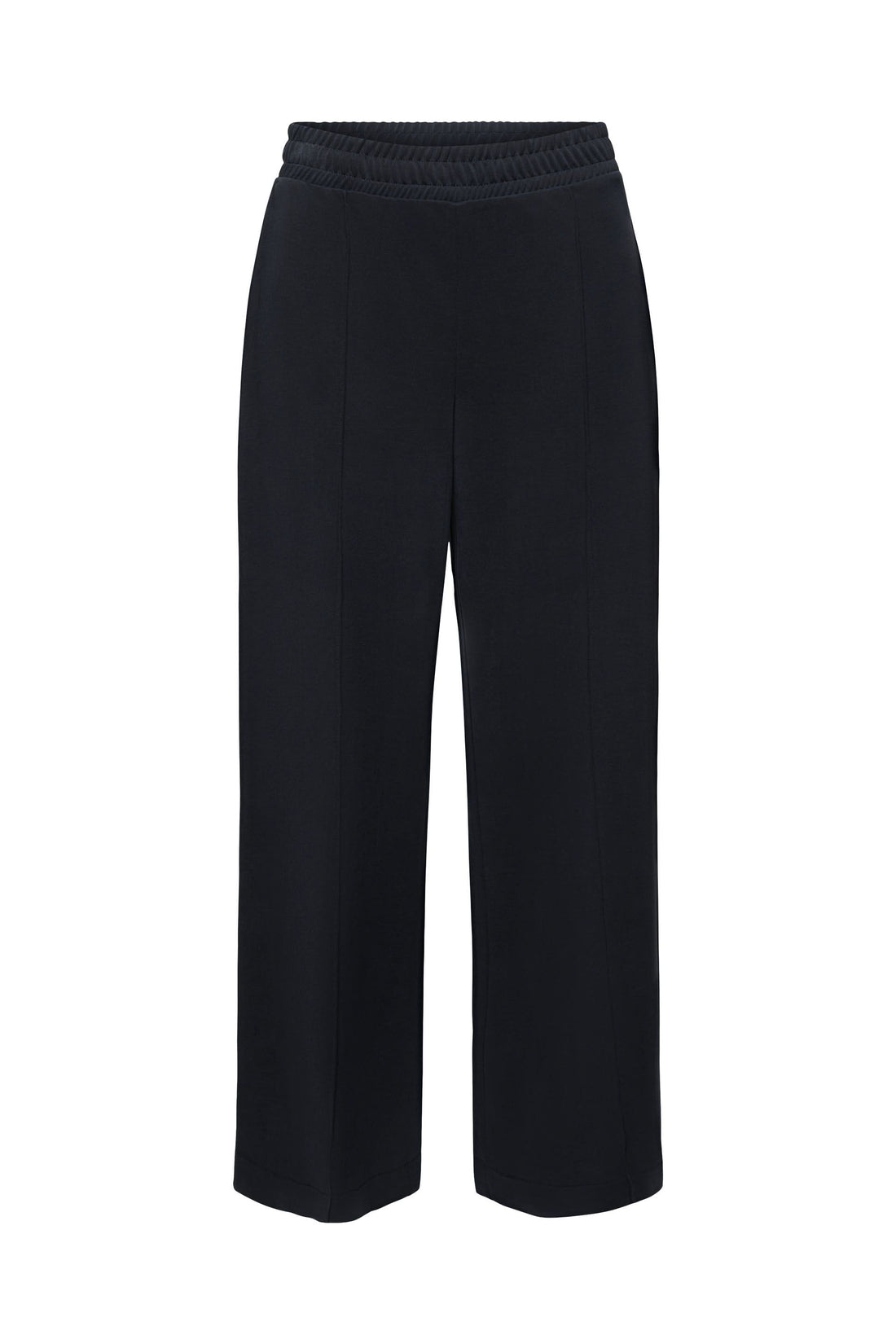 ESPRIT Weites Bein Hose für Erwachsene Faltennaht Elastischer Gummizugbund&lt;br&gt;