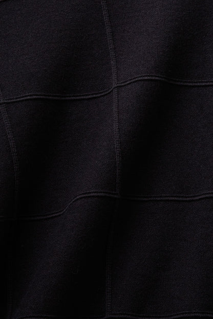 Strukturierter Pullover mit tonalem Gittermuster
