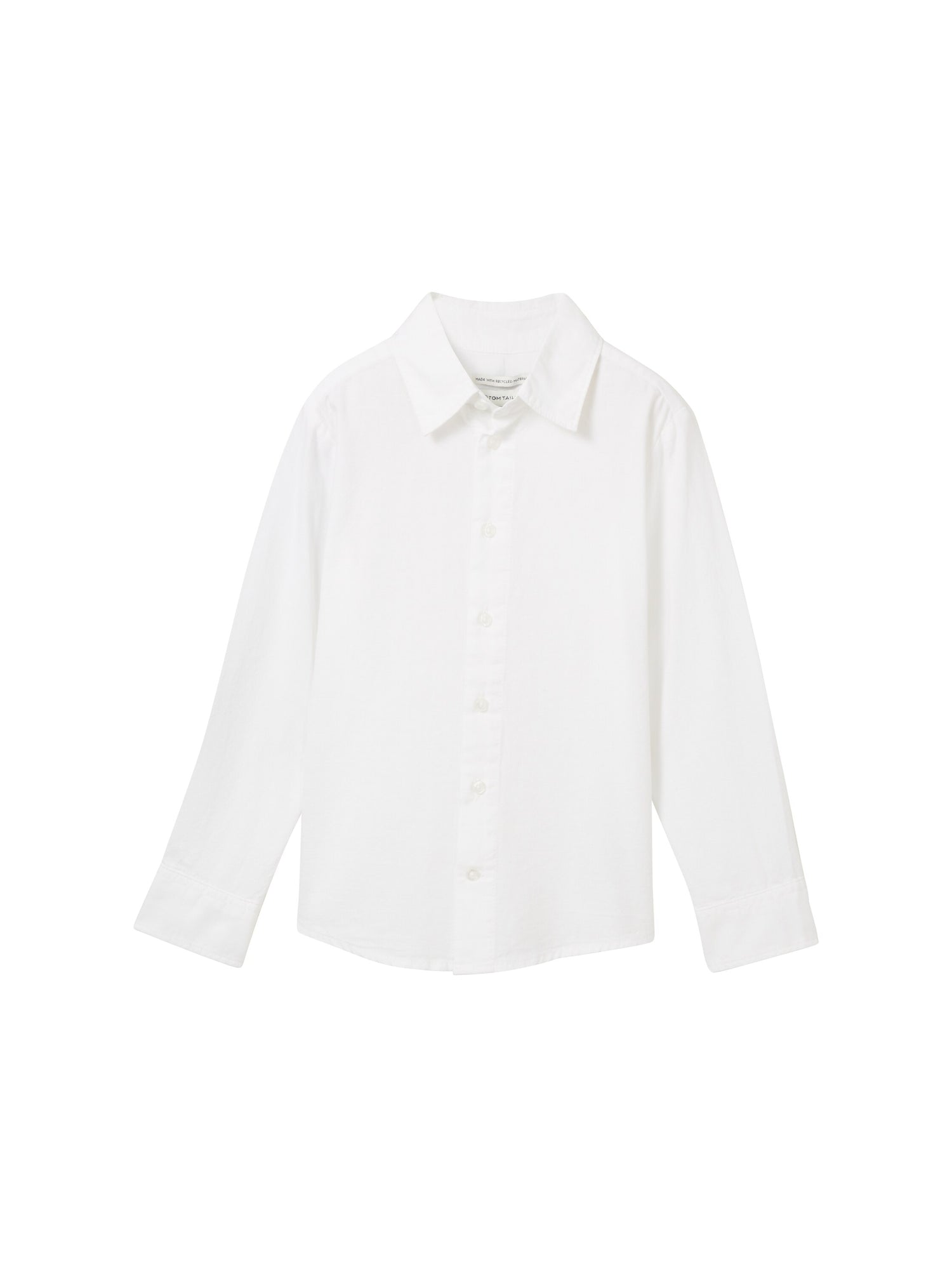 Tom Tailor Denim Langarmhemd Kinder Regular Fit mit recycelter Baumwolle