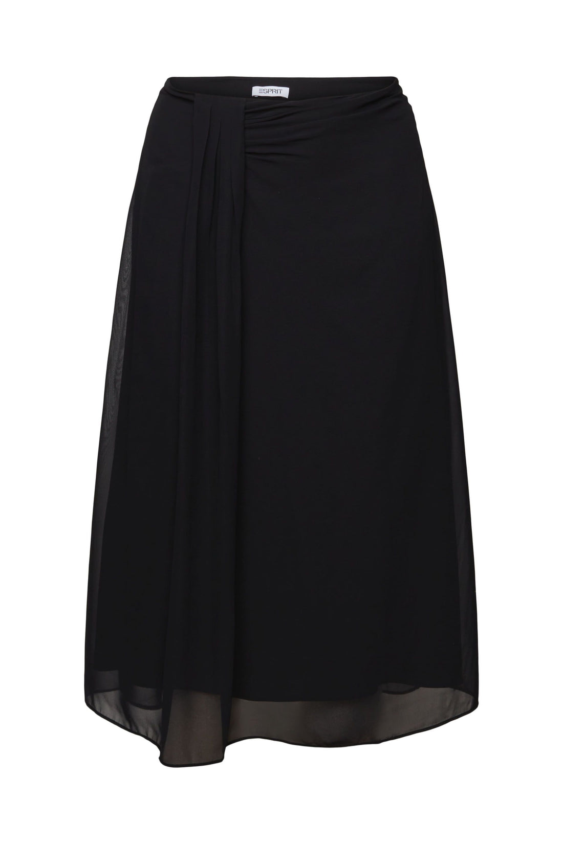 ESPRIT Chiffon A-Linie Kleid Damen Eleganz