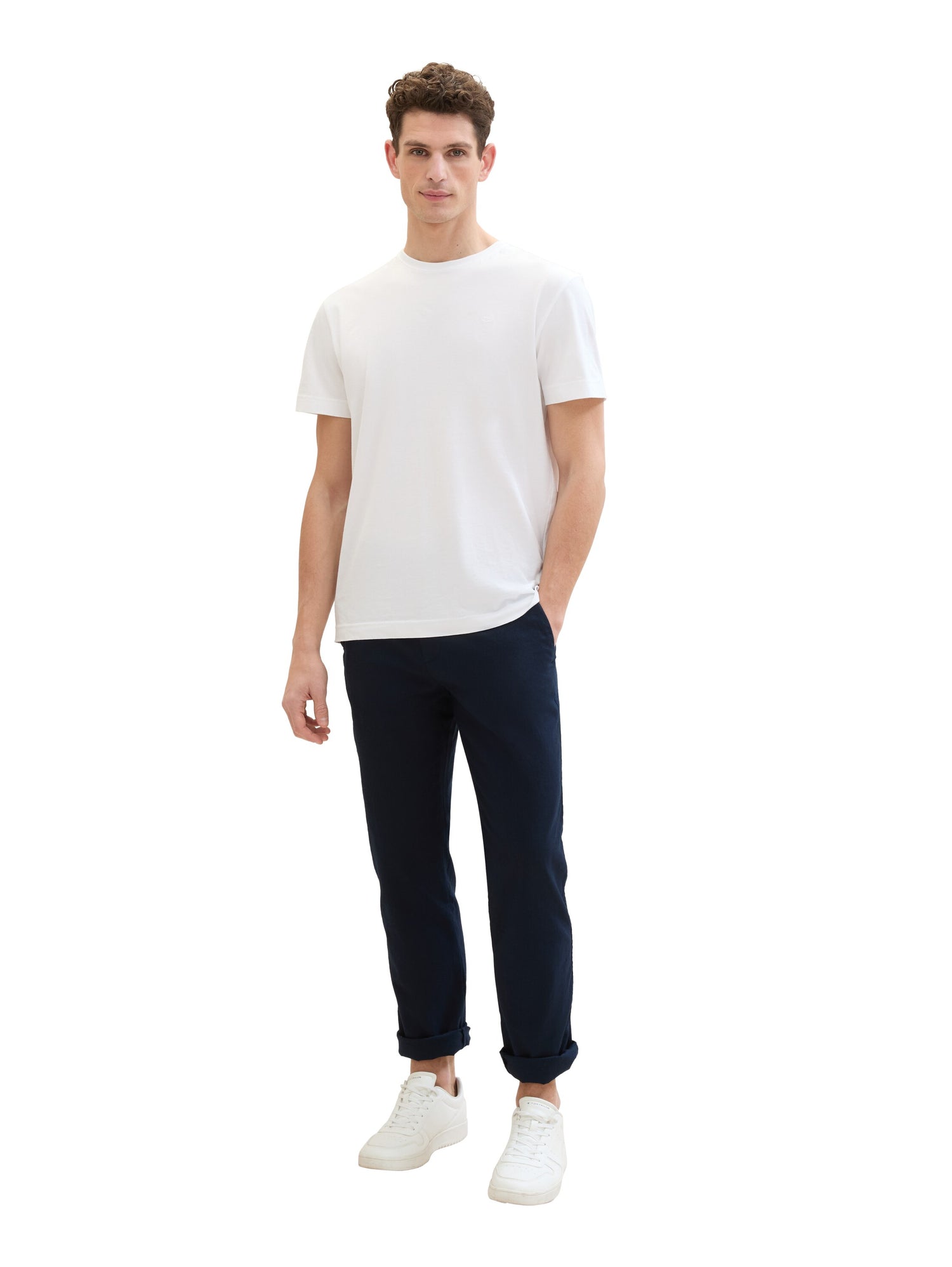 Tom Tailor Denim Chino Regular Fit Herrenhose Blau