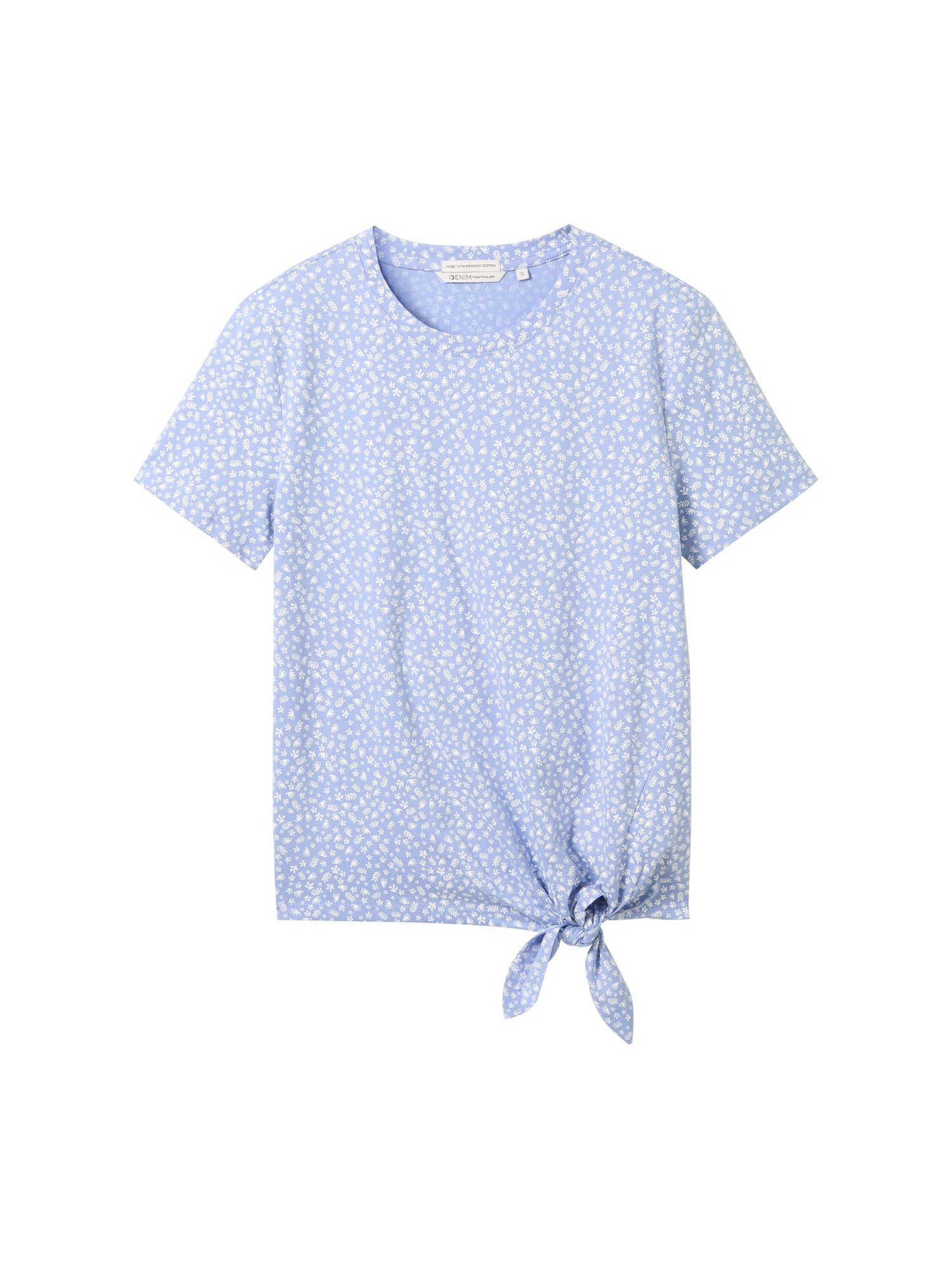 T-Shirt mit Knoten-Detail