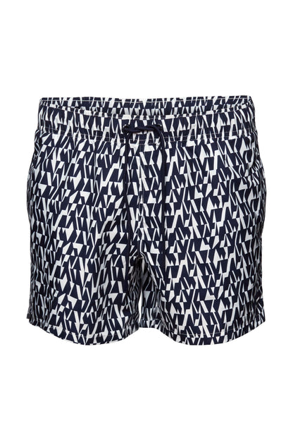 Esprit Herren Badeshorts Allover-Print Schnell trocknender Webstoff